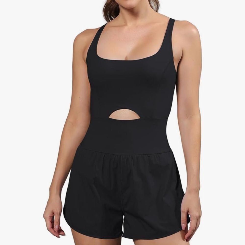 Other Amazon high-performance gym shorts high waisted workout Size 28" / US 6 / IT 42 - 1 Thumbnail