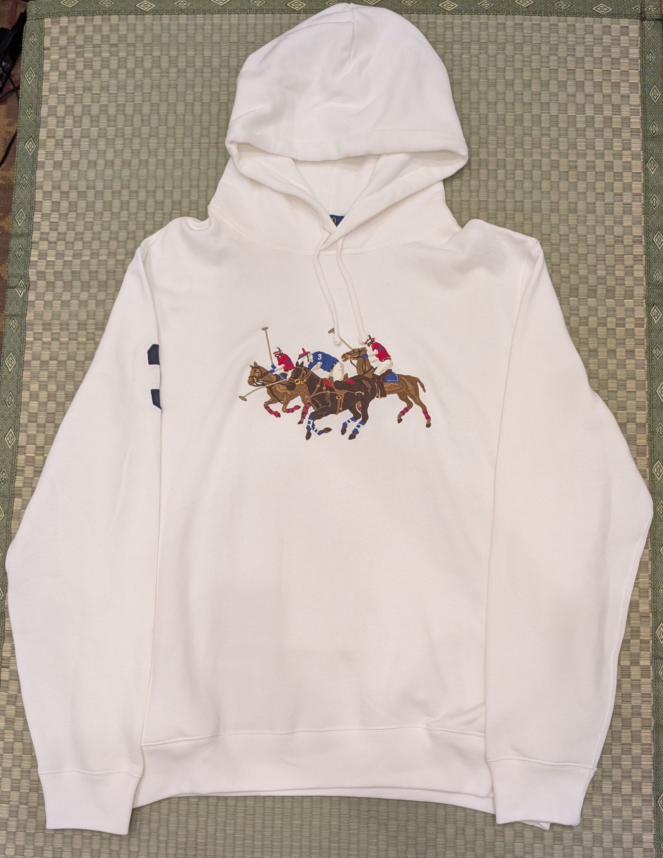 Polo Ralph Lauren Polo Ralph Lauren Triple-Pony Fleece Hoodie Size US XL / EU 56 / 4 - 1 Thumbnail
