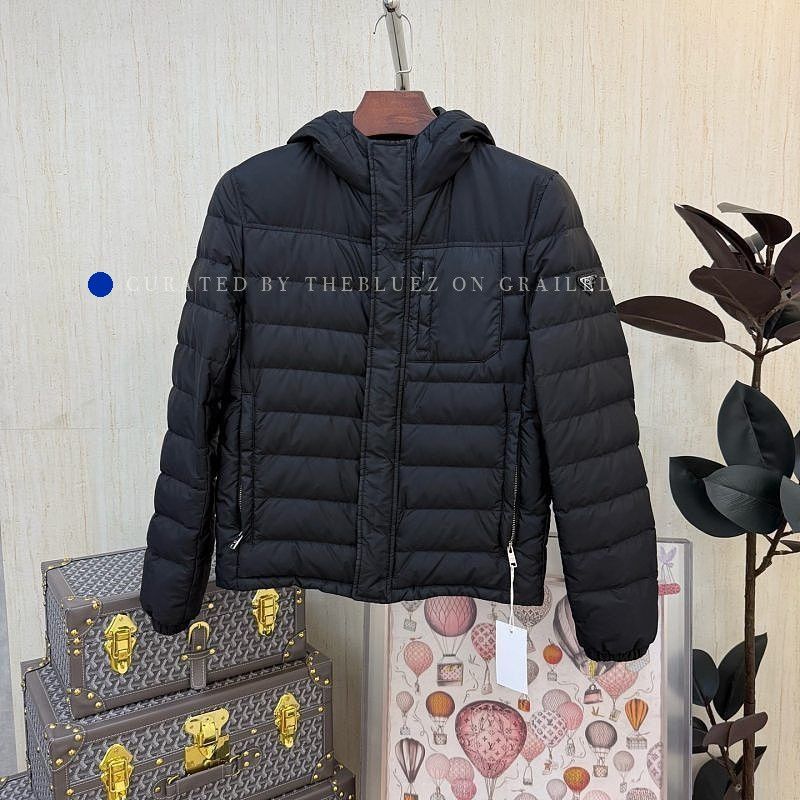 Prada Black Hooded Puffer Jacket Size US S / EU 44-46 / 1 - 1 Thumbnail