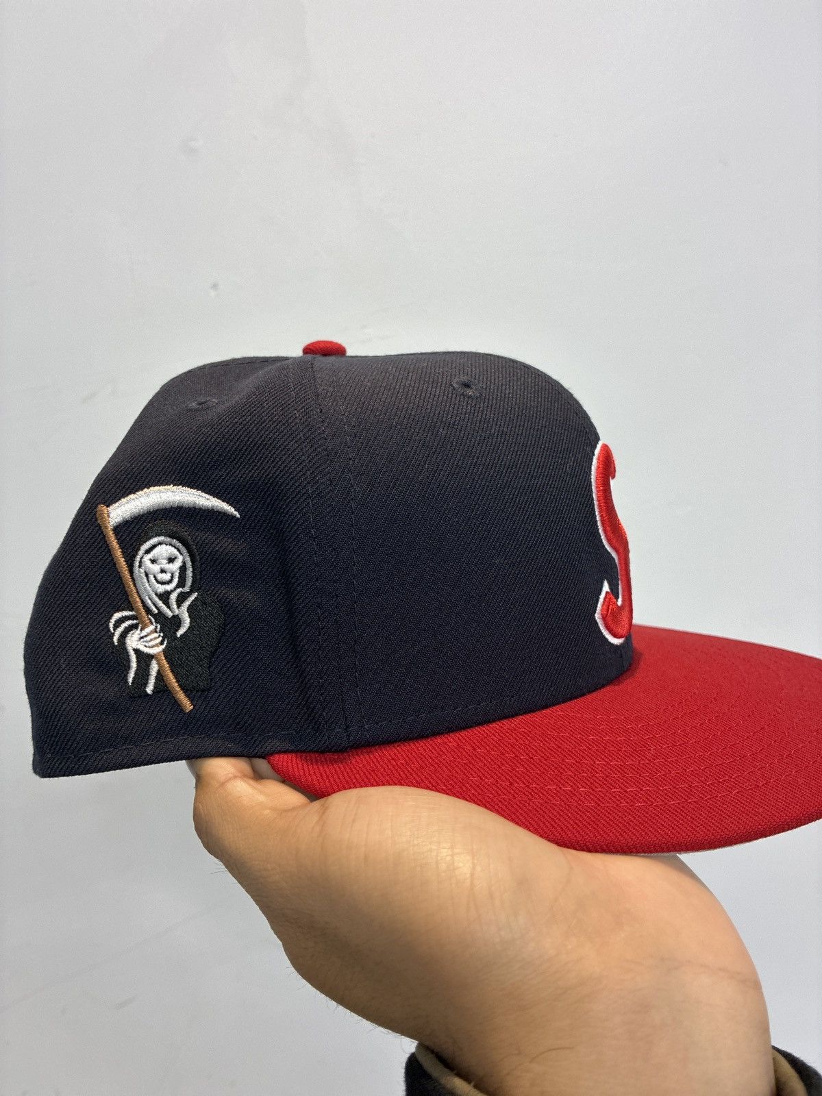 Supreme Supreme New Era Reaper S Logo 59fifty fitted hat Size ONE SIZE - 2 Thumbnail