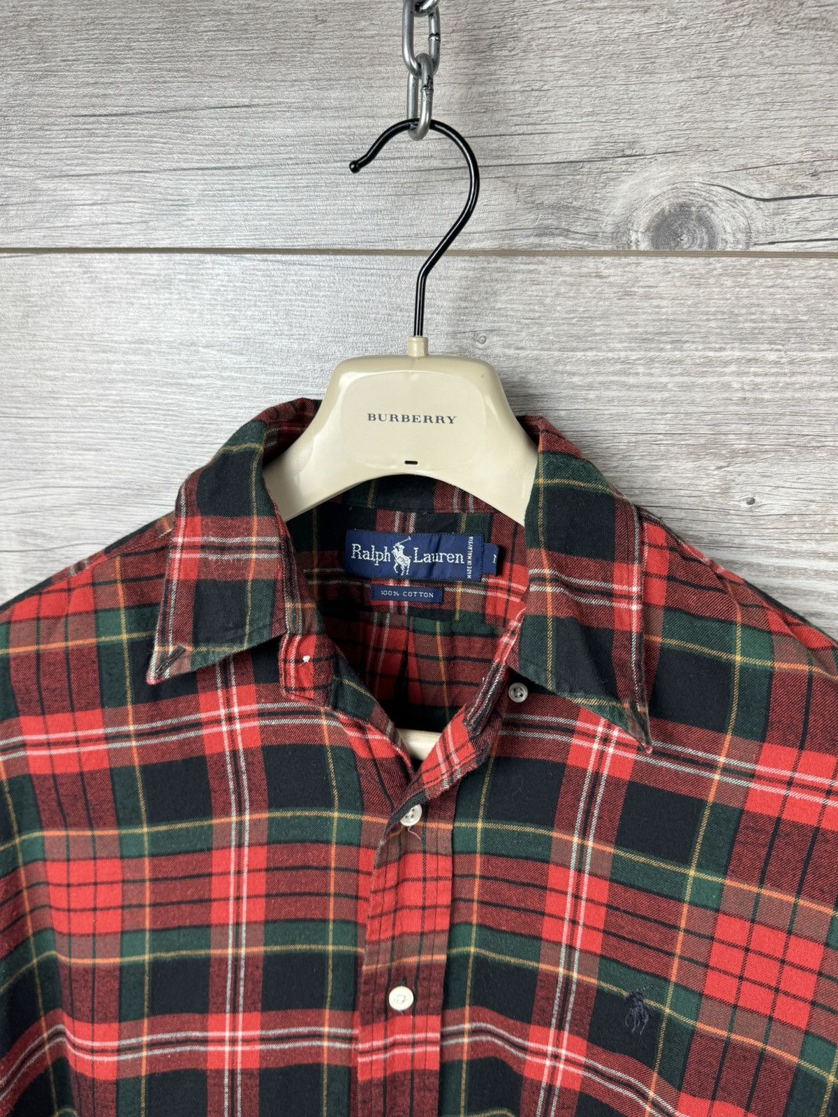 Polo Ralph Lauren POLO RALPH LAUREN Flannel shirt with long sleeves size M Size US M / EU 48-50 / 2 - 8 Thumbnail