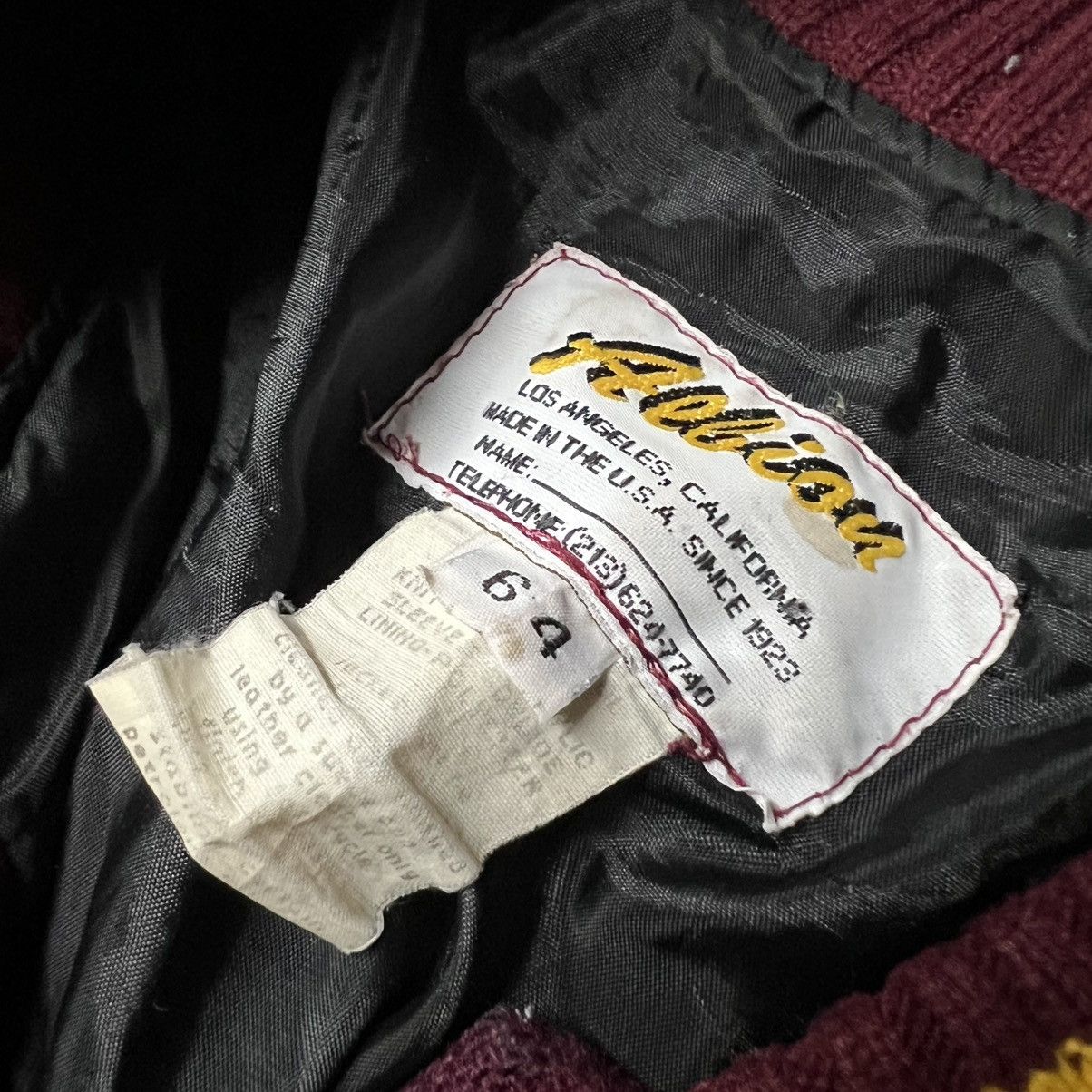 Vintage Vintage 80’s USC 🇺🇸 Leather-Sleeve Varsity Letterman Jacket Size US XXL / EU 58 / 5 - 8 Thumbnail