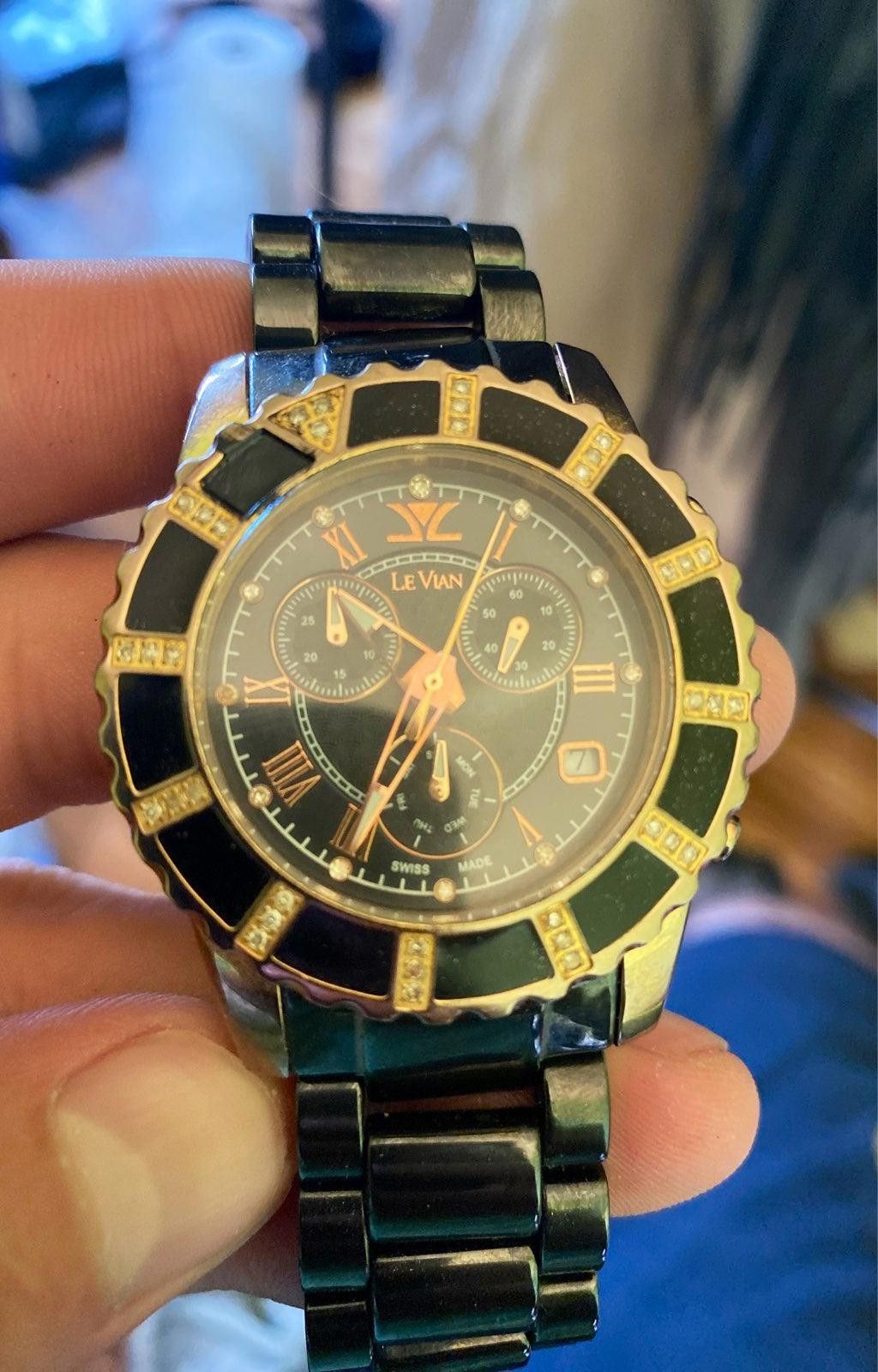 Adam Levine LeVian Diamond Watch Size ONE SIZE - 2 Thumbnail