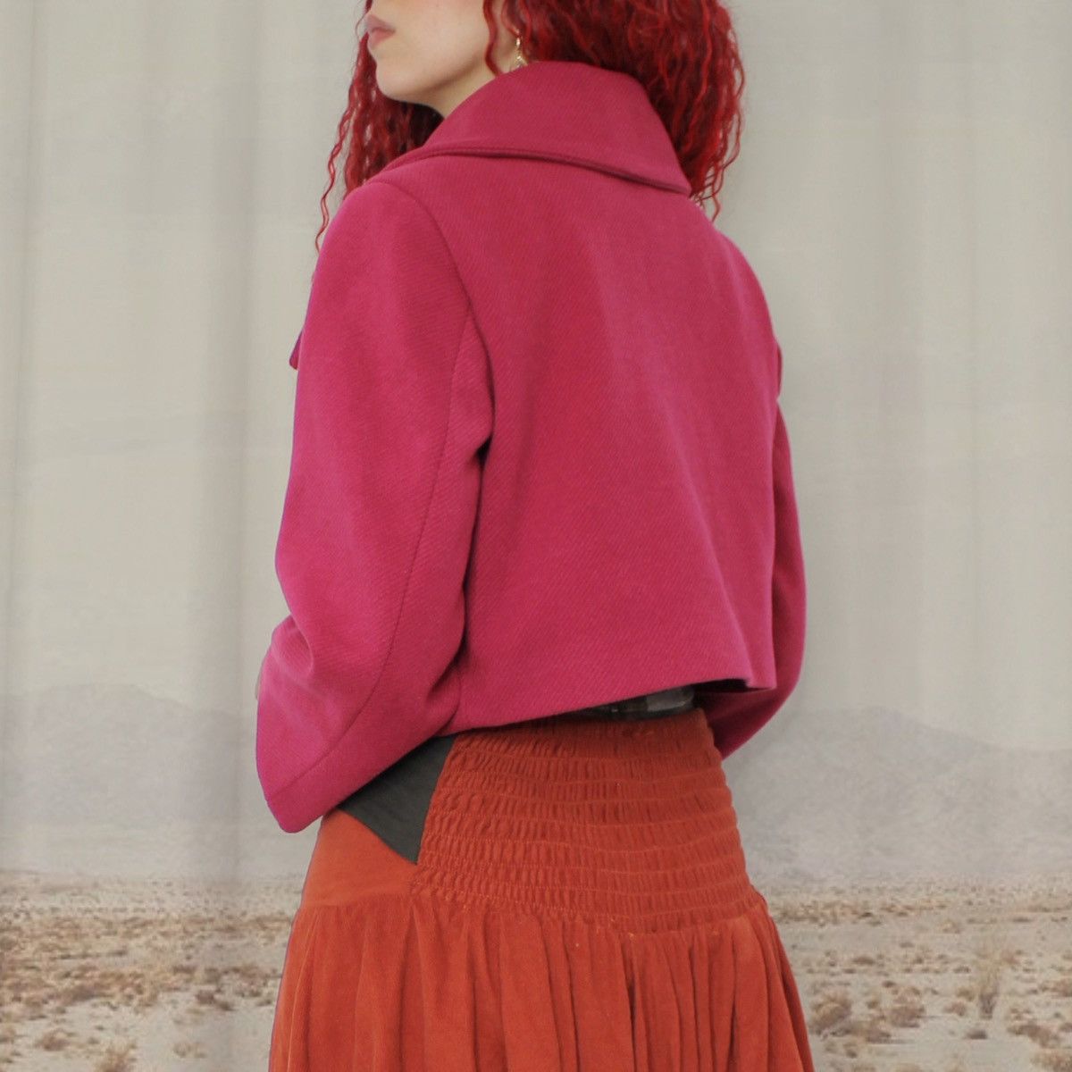 Other 🎀PINK CROP COAT🎀 Size M / US 6-8 / IT 42-44 - 3 Thumbnail