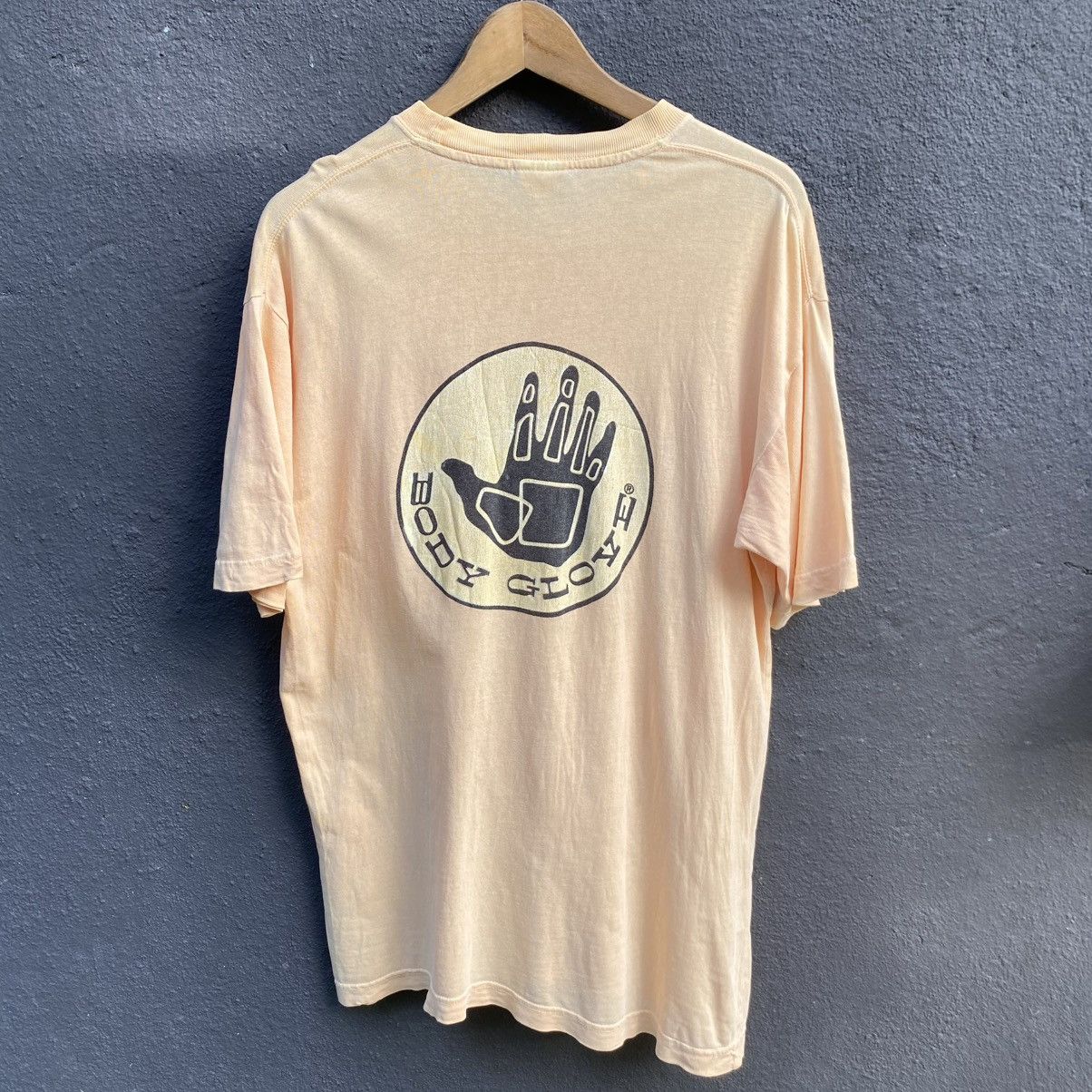 ERD GRUNGE Thrashed Faded 90s Body Glove Surfing Brand Tee