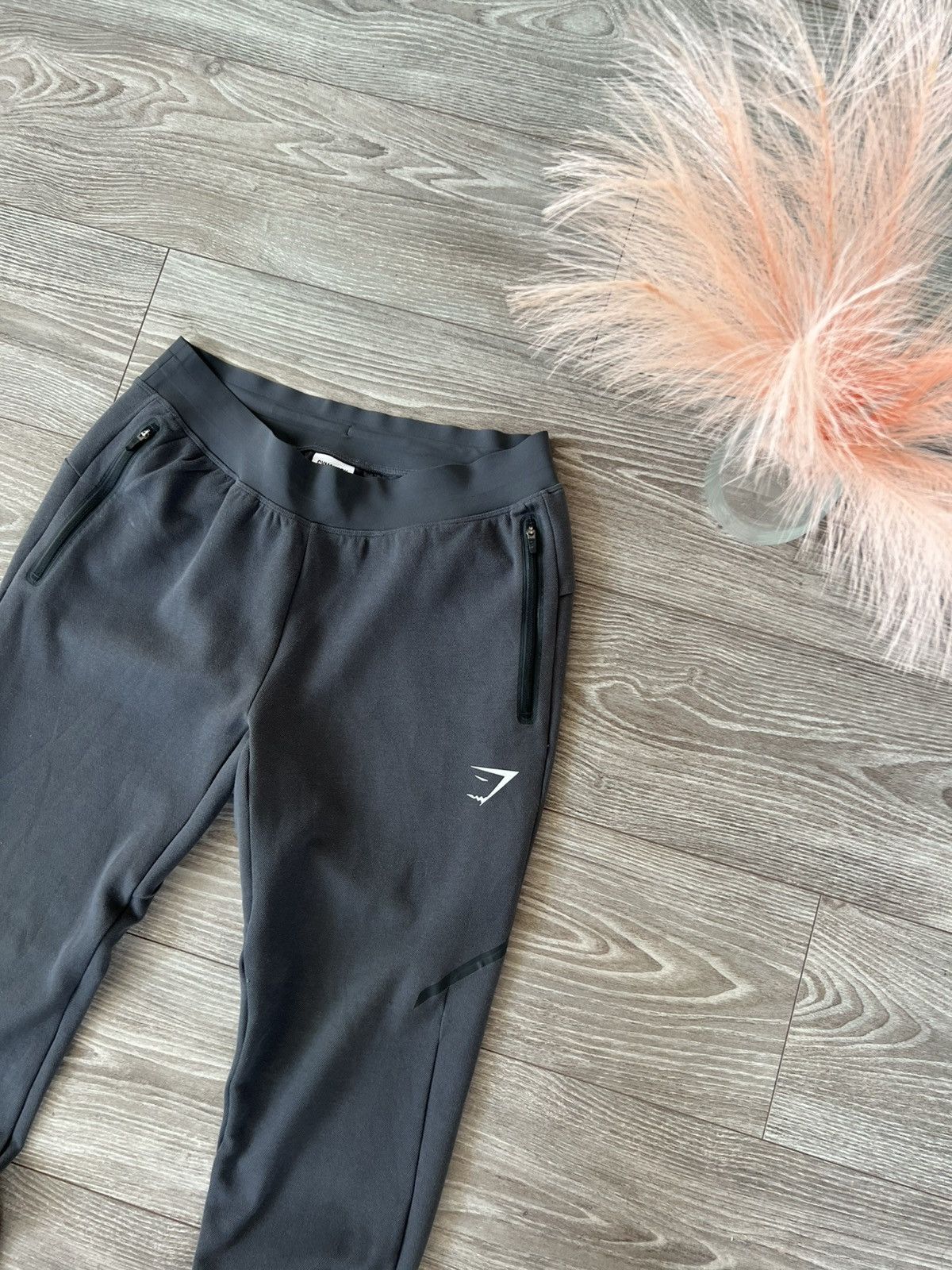 Gymshark ‼️Gymshark Print Logo New Collection Straight Joggers‼️ Size US 31 - 5 Thumbnail