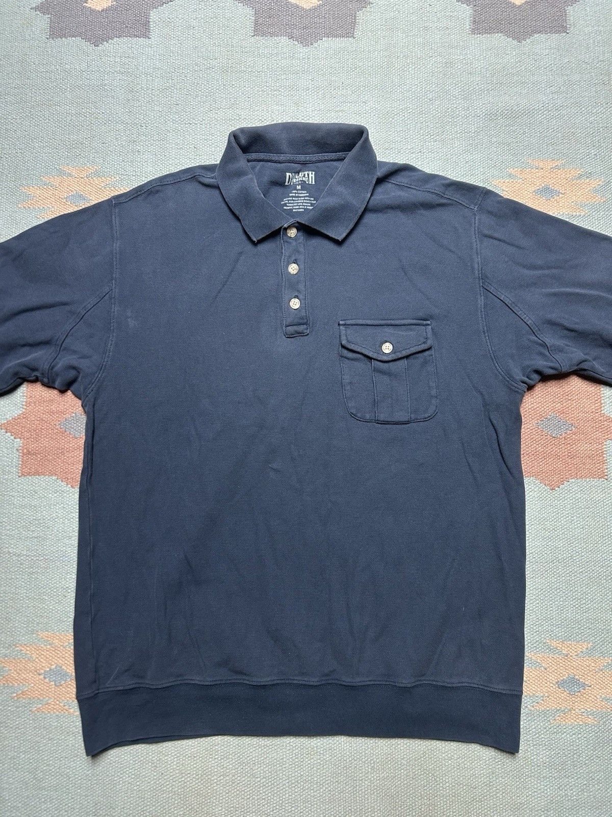 Duluth Trading Company Duluth Trading Co polo shirt cotton heavy one pocket medium Size US M / EU 48-50 / 2 - 2 Thumbnail