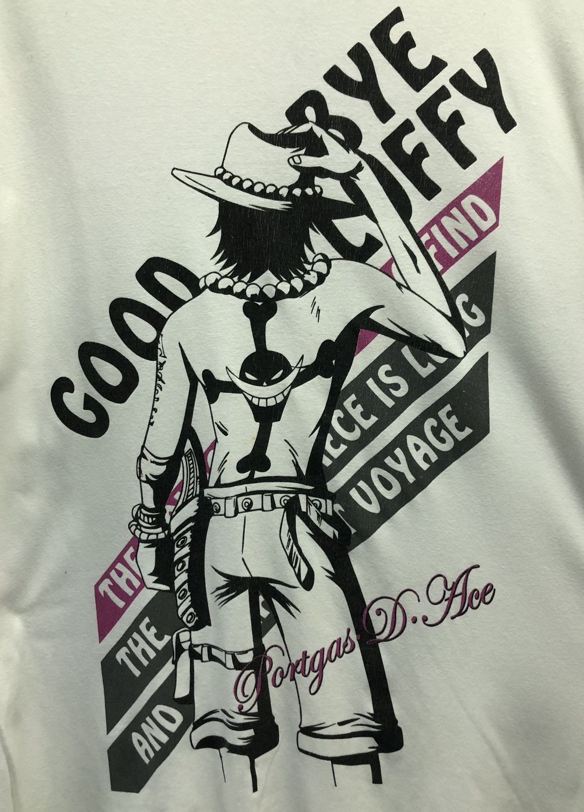 One Piece One Piece Portgas D Ace Good By Luffy Long Sleeve Shirt Size US L / EU 52-54 / 3 - 3 Thumbnail