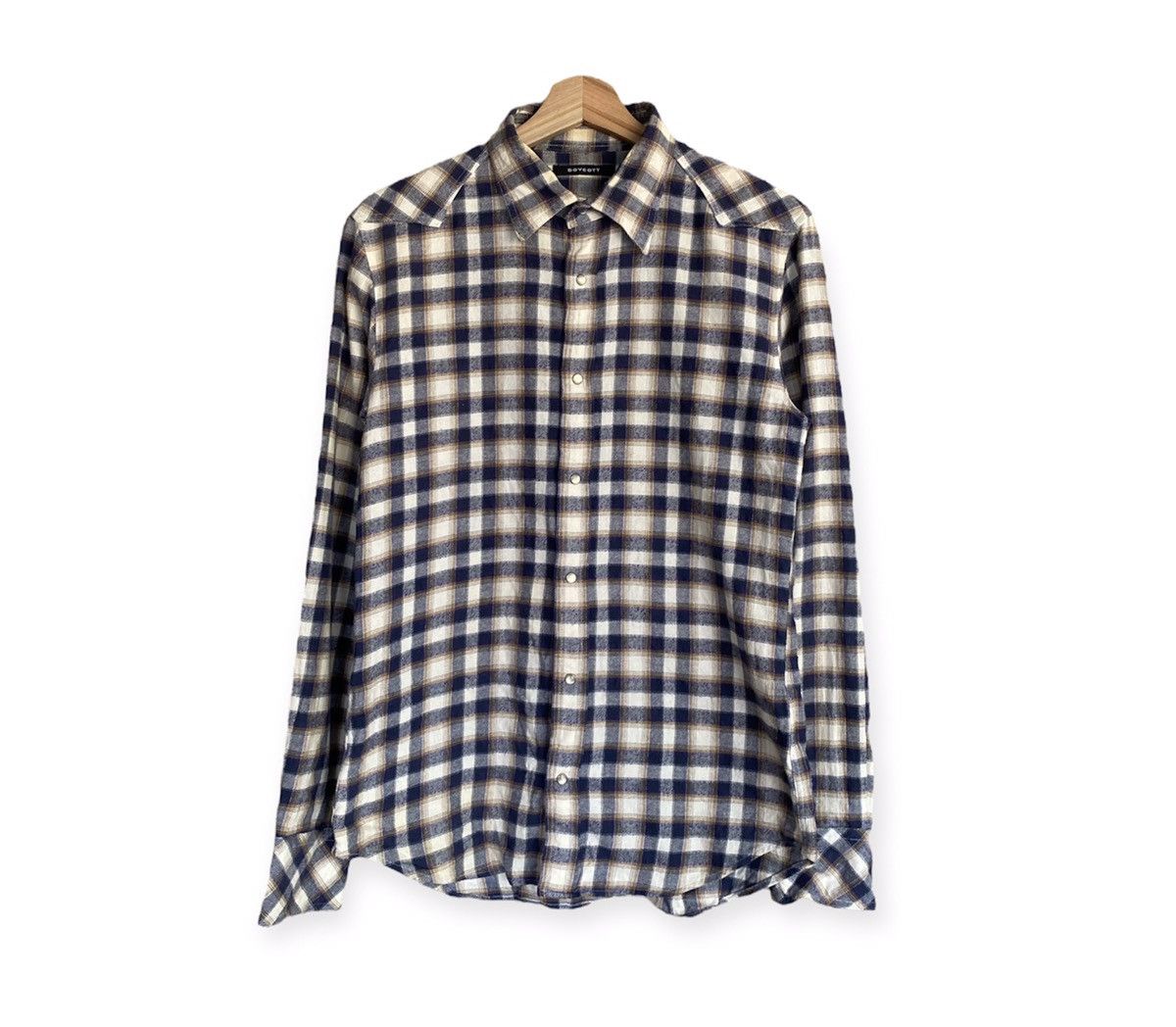 Boycott Boycott Plaid Tartan Flannel Shirt Size US S / EU 44-46 / 1 - 1 Thumbnail