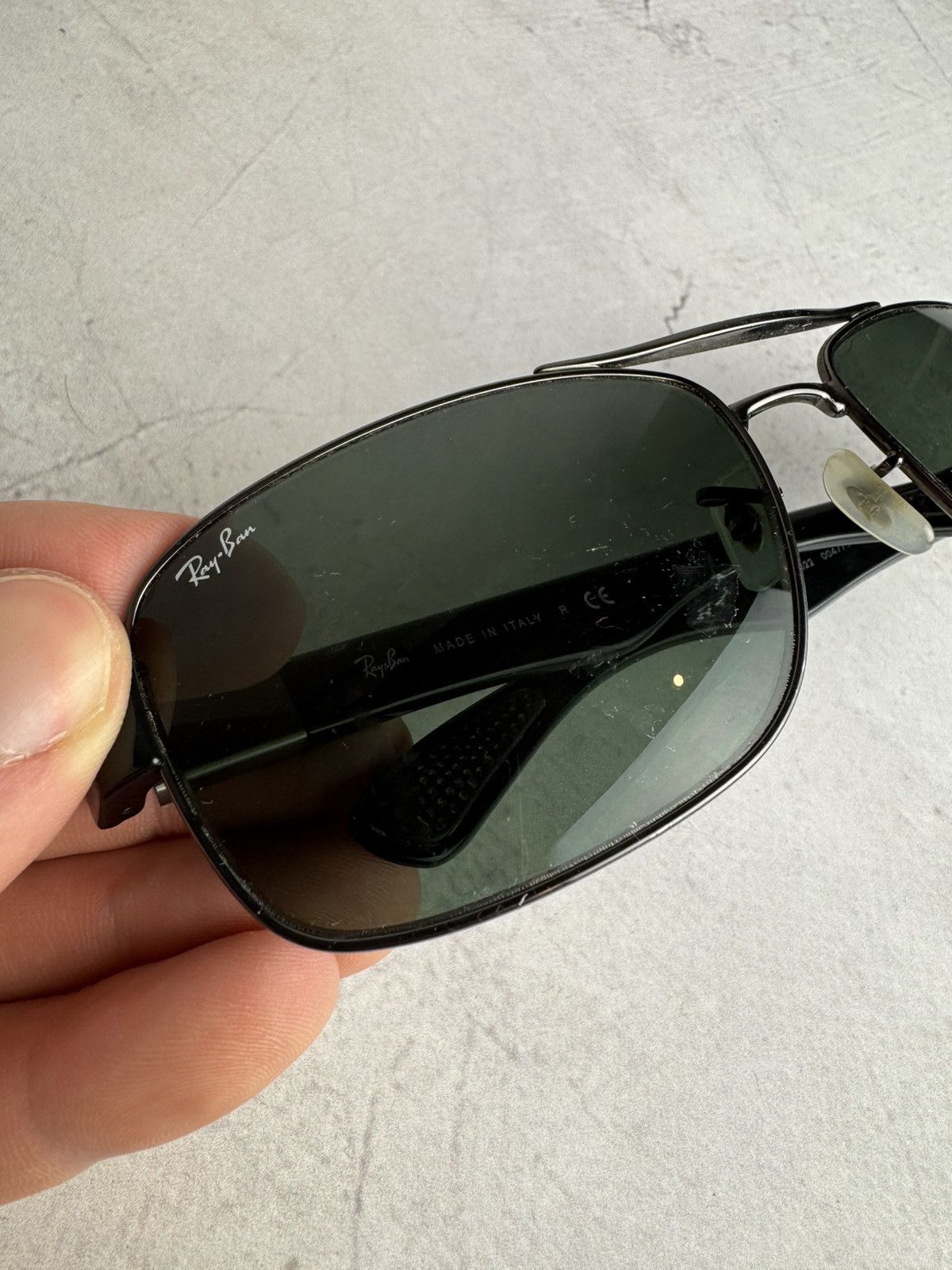 RayBan RayBan Sunglasses Black Aviator Vintage Size ONE SIZE - 6 Thumbnail