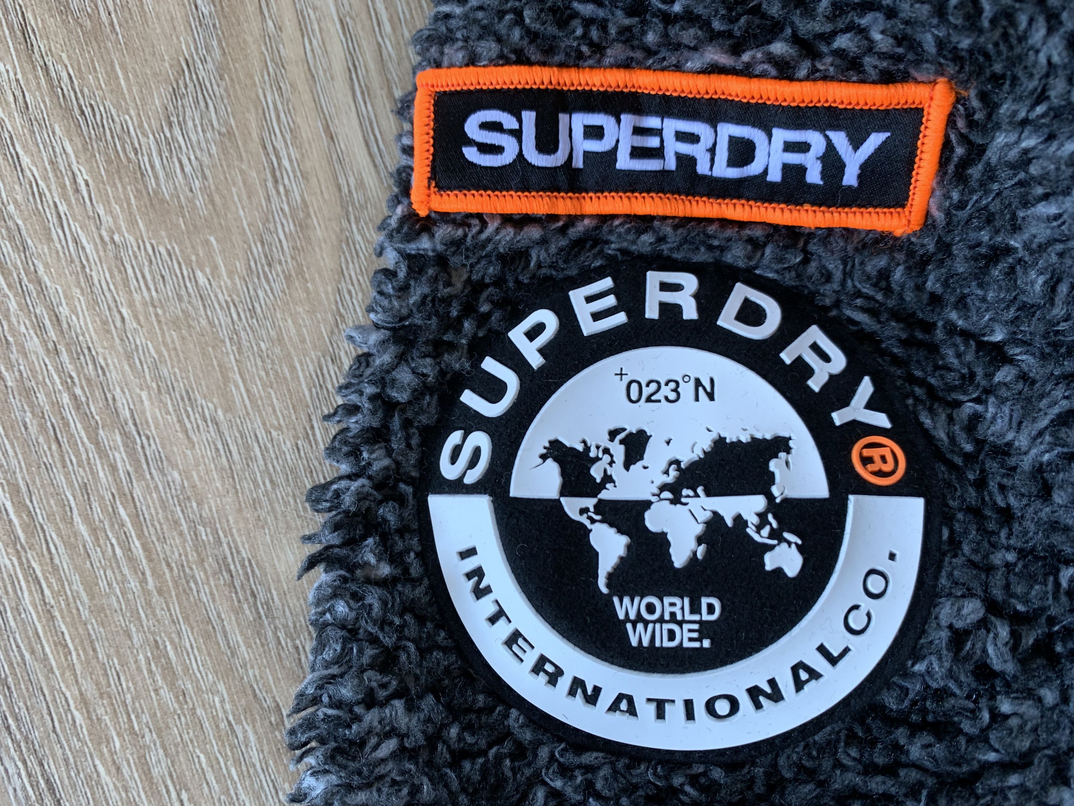 Superdry Superdry International Mens Hoodie Sherpa Fleece Hood Size US XL / EU 56 / 4 - 6 Thumbnail