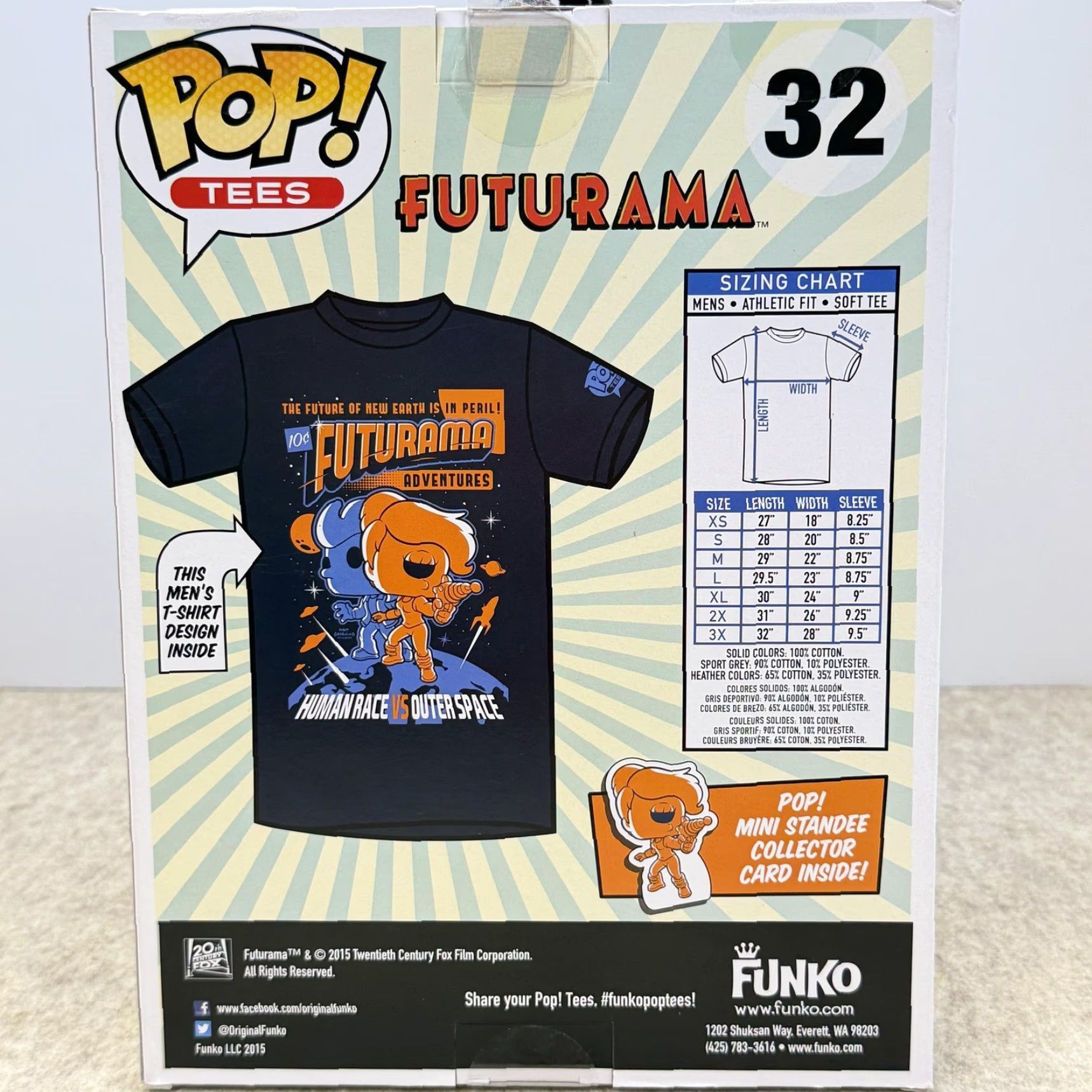 Vintage Funko Pop Tees Futurama Fry & Leela Shirt Mens XL Graphic Tee Limited Edition Size US XL / EU 56 / 4 - 5 Thumbnail