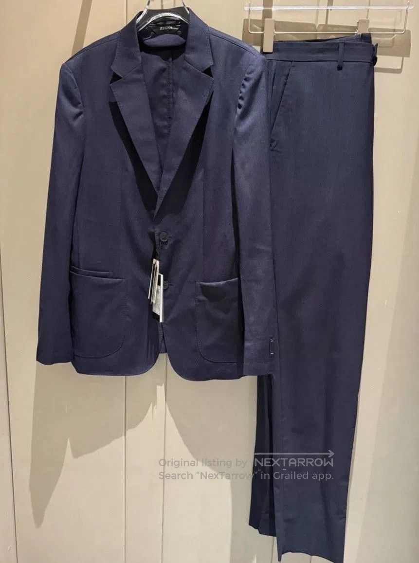Ermenegildo Zegna ZEGNA TM Series Wool Suit. Size US L / EU 52-54 / 3 - 1 Thumbnail