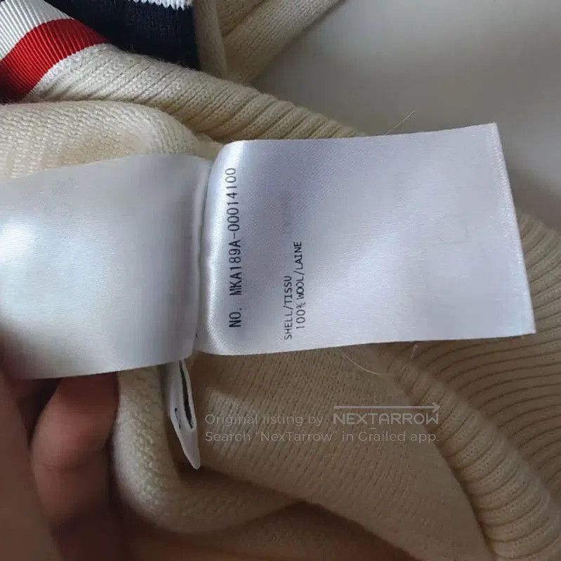 Thom Browne Thom Browne Beige Wool Sweater for Women . Size S / US 4 / IT 40 - 6 Thumbnail