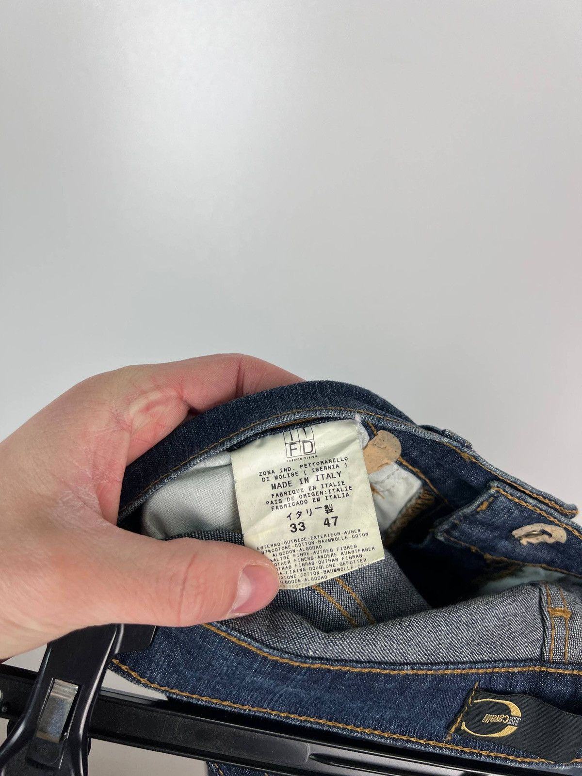 Just Cavalli Just Cavalli vintage denim woman size 33 Size 33" - 4 Thumbnail