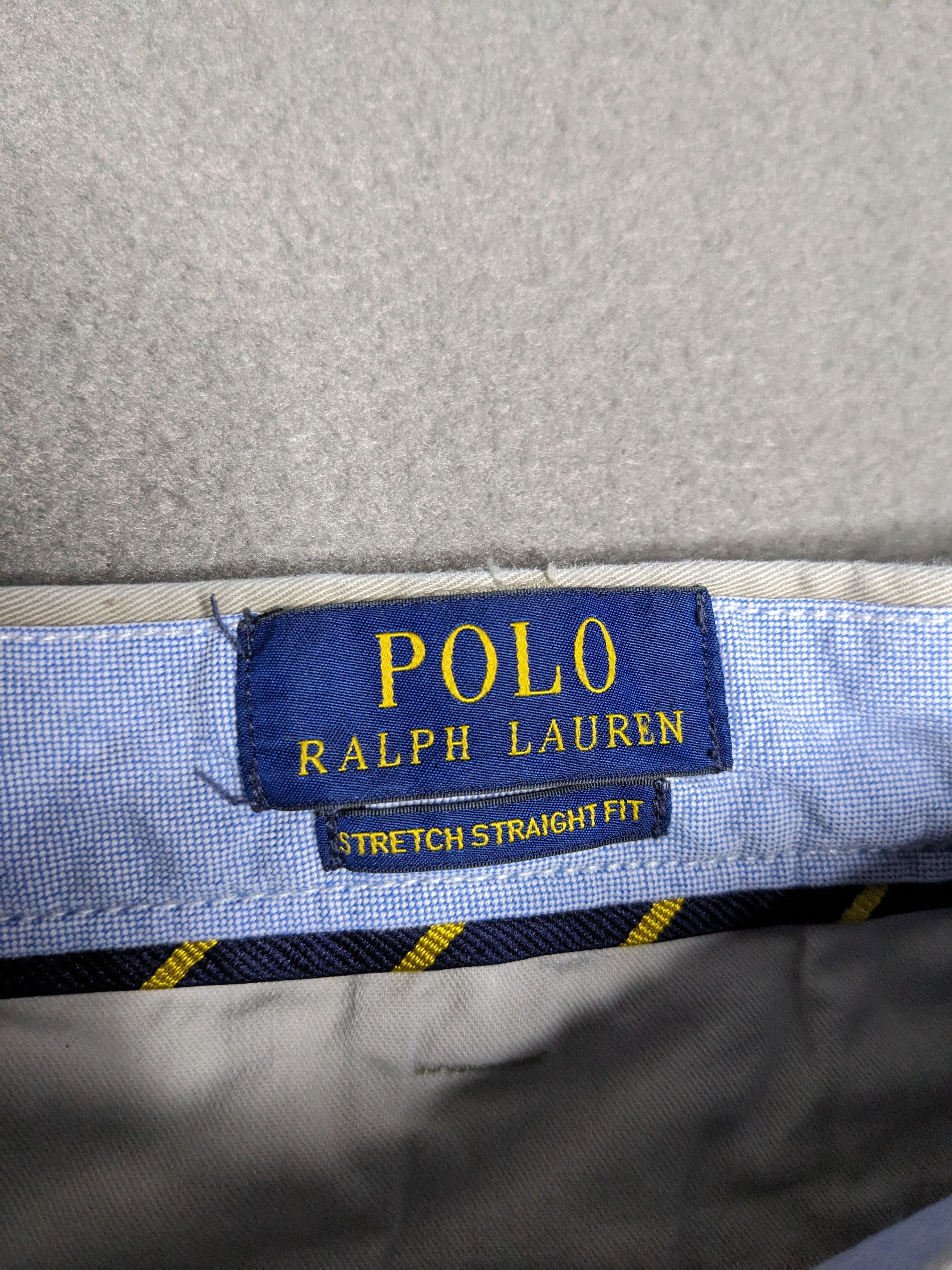 Polo Ralph Lauren Polo Ralph Lauren Chino Pants Mens 36x29 Beige Twill Size US 36 / EU 52 - 12 Thumbnail