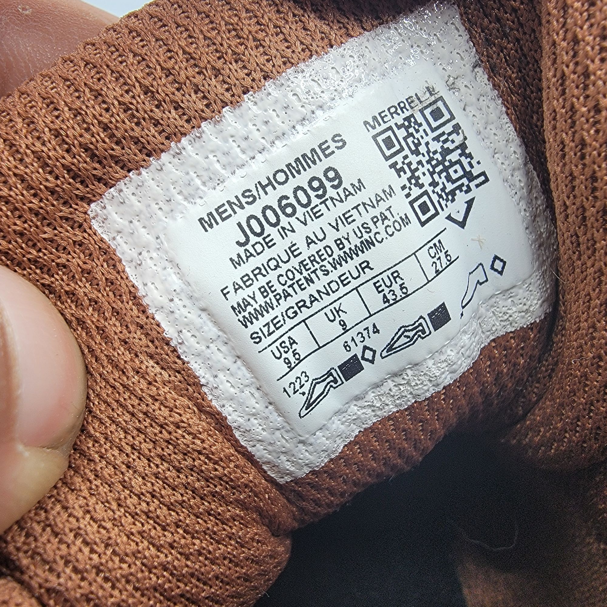 Merrell × Merrell 1TRL Merrell Ontario Speed RS 1TRL Mens 9.5 Brown Sneaker Shoes H Size US 9.5 / EU 42-43 - 6 Thumbnail