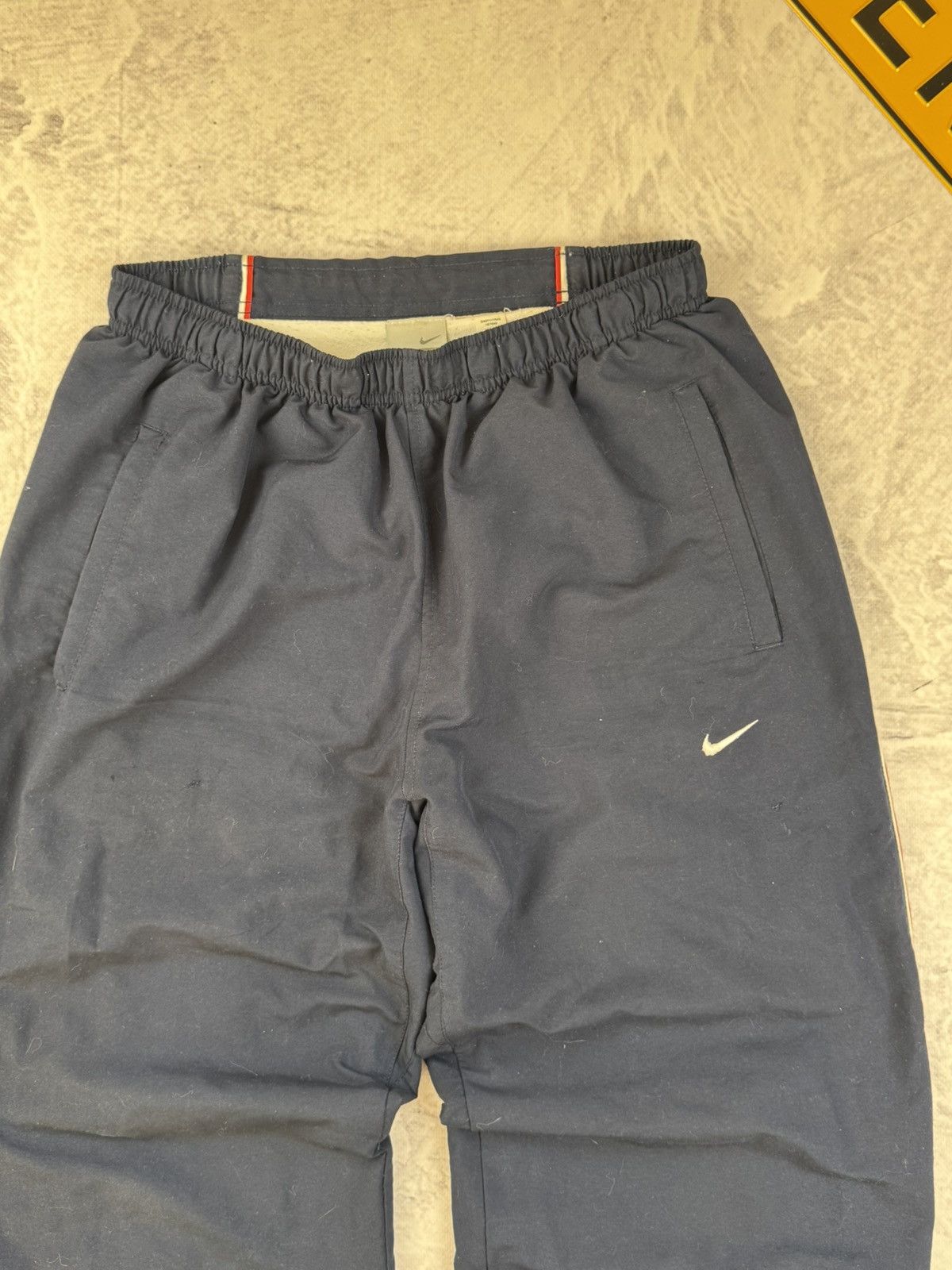 Nike × Vintage NIKE VINTAGE BASIC LOGO OVERSIZE BAGGY PANTS Size US 32 / EU 48 - 4 Thumbnail
