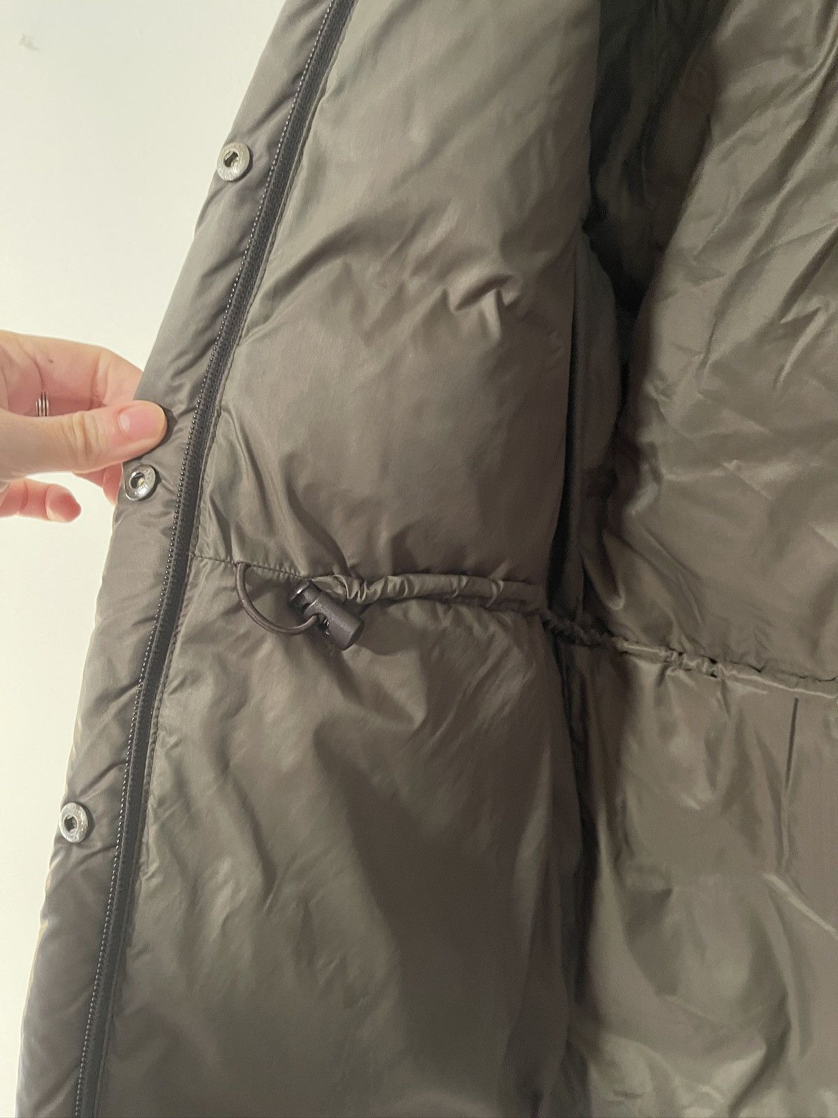 Moncler Moncler Olive Green Mid Length Puffer Size XS / US 0-2 / IT 36-38 - 4 Thumbnail