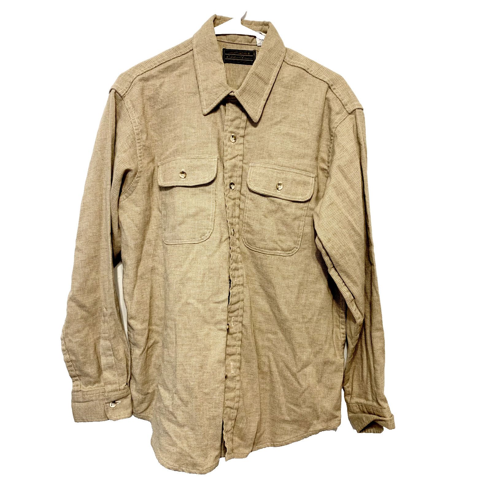 Eddie Bauer EDDIE BAUER Button Up Men L Long Sleeve Corduroy Brown Size US L / EU 52-54 / 3 - 1 Thumbnail