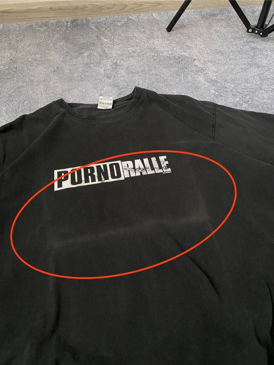Band Tees Vintage Porno Ralle 90’s T-shirt Faded Distressed y2k Size US L / EU 52-54 / 3 - 9 Thumbnail