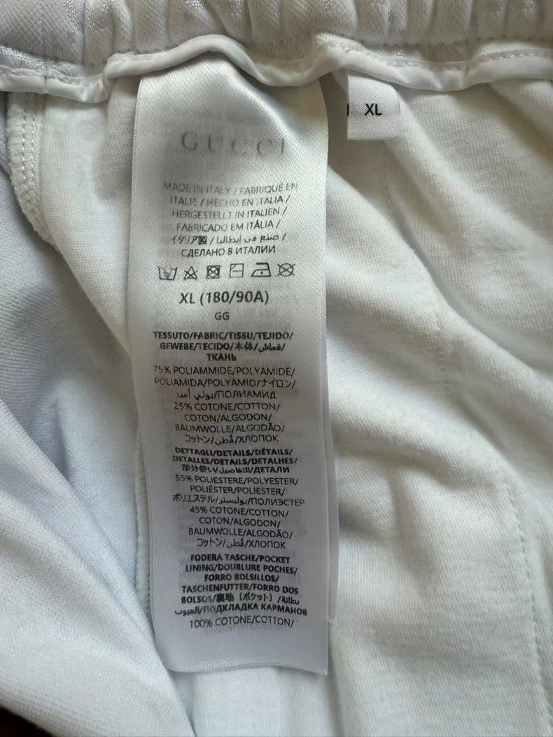 Gucci Gucci 25 New White Logo Shorts-2507 Size US 44 / EU 60 - 7 Thumbnail