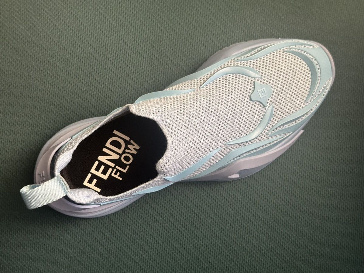 Fendi Fendi light blue sneakers Size US 10 / EU 43 - 5 Thumbnail