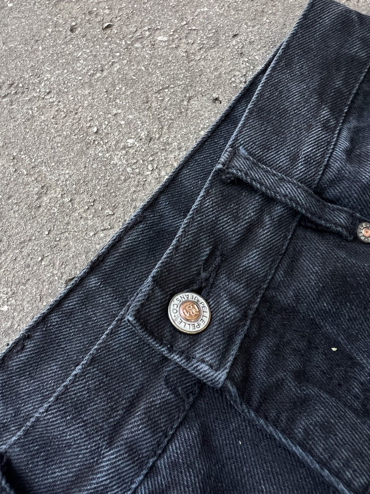 Pelle Pelle VINTAGE PELLE PELLE EMBROIDERED LOGO BAGGY JEANS Y2K HYPE Size US 30 / EU 46 - 9 Thumbnail