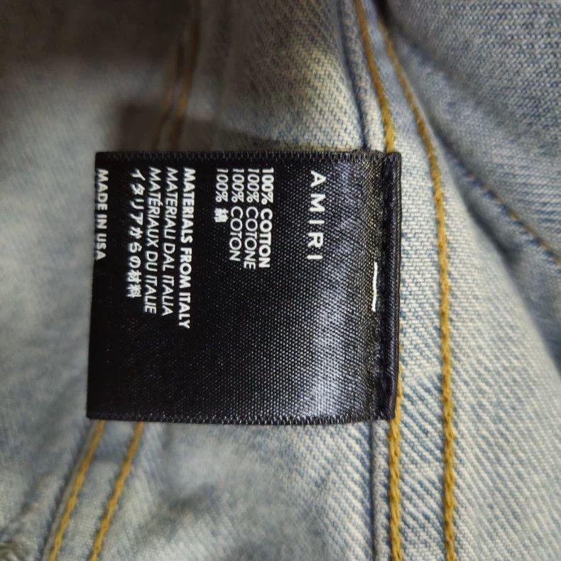 Amiri Amiri City Monster Denim Jacket 2501-Nextarrow Size US S / EU 44-46 / 1 - 7 Thumbnail