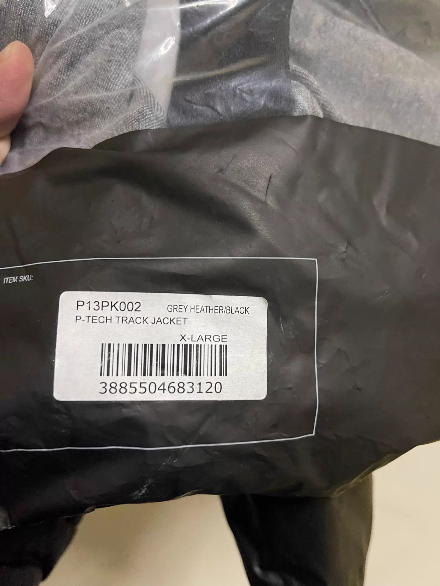 Palace Palace P Tech Black Gray Color Blocked Hoodie New XL Size US XL / EU 56 / 4 - 7 Thumbnail