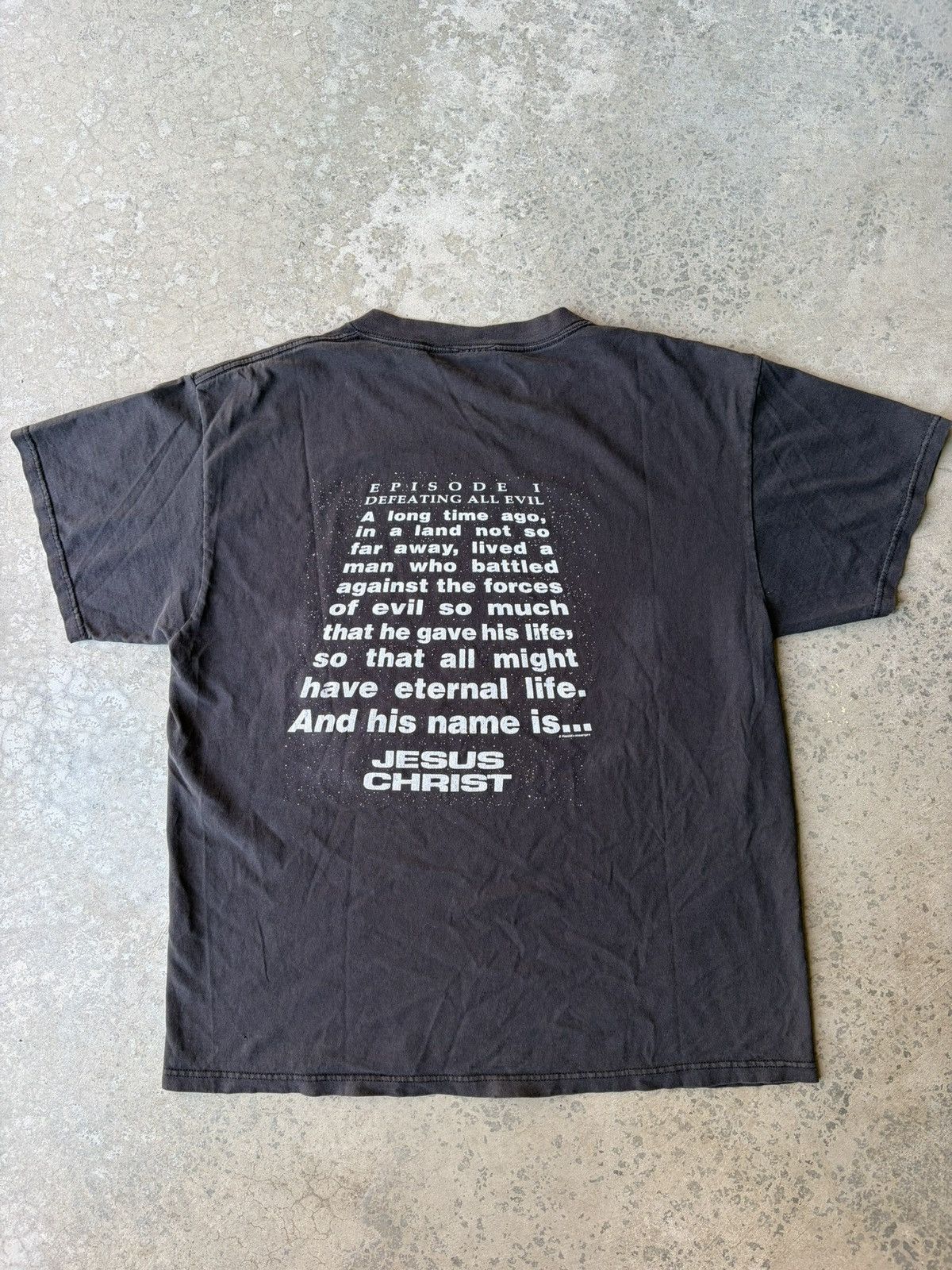 Delta Vintage 1996 God Wars grail Jesus tee Size US L / EU 52-54 / 3 - 4 Thumbnail