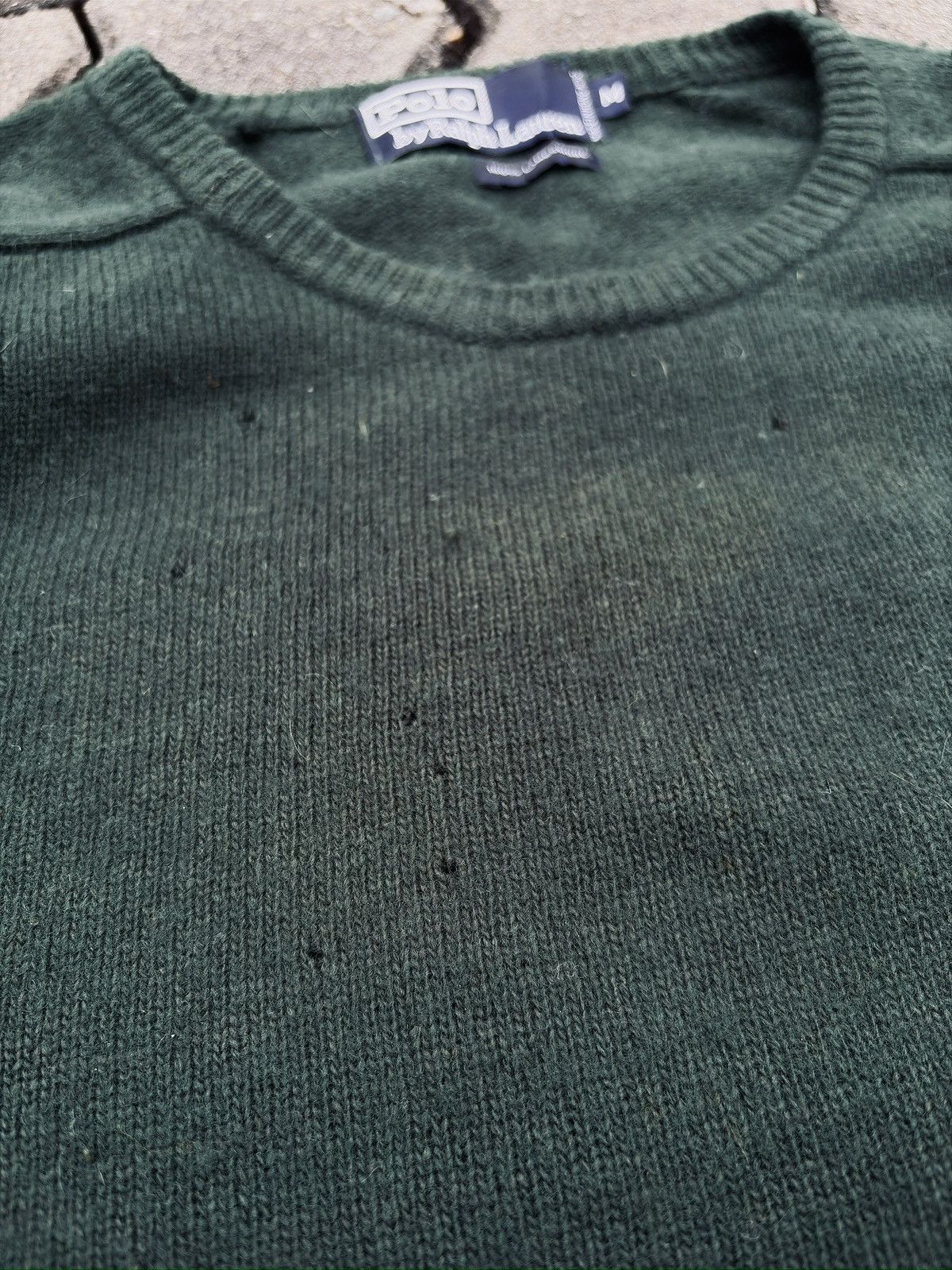 Ralph Lauren Vintage Trashed Polo Ralph Lauren Lambswool Knitwear Sweater Size US M / EU 48-50 / 2 - 9 Thumbnail