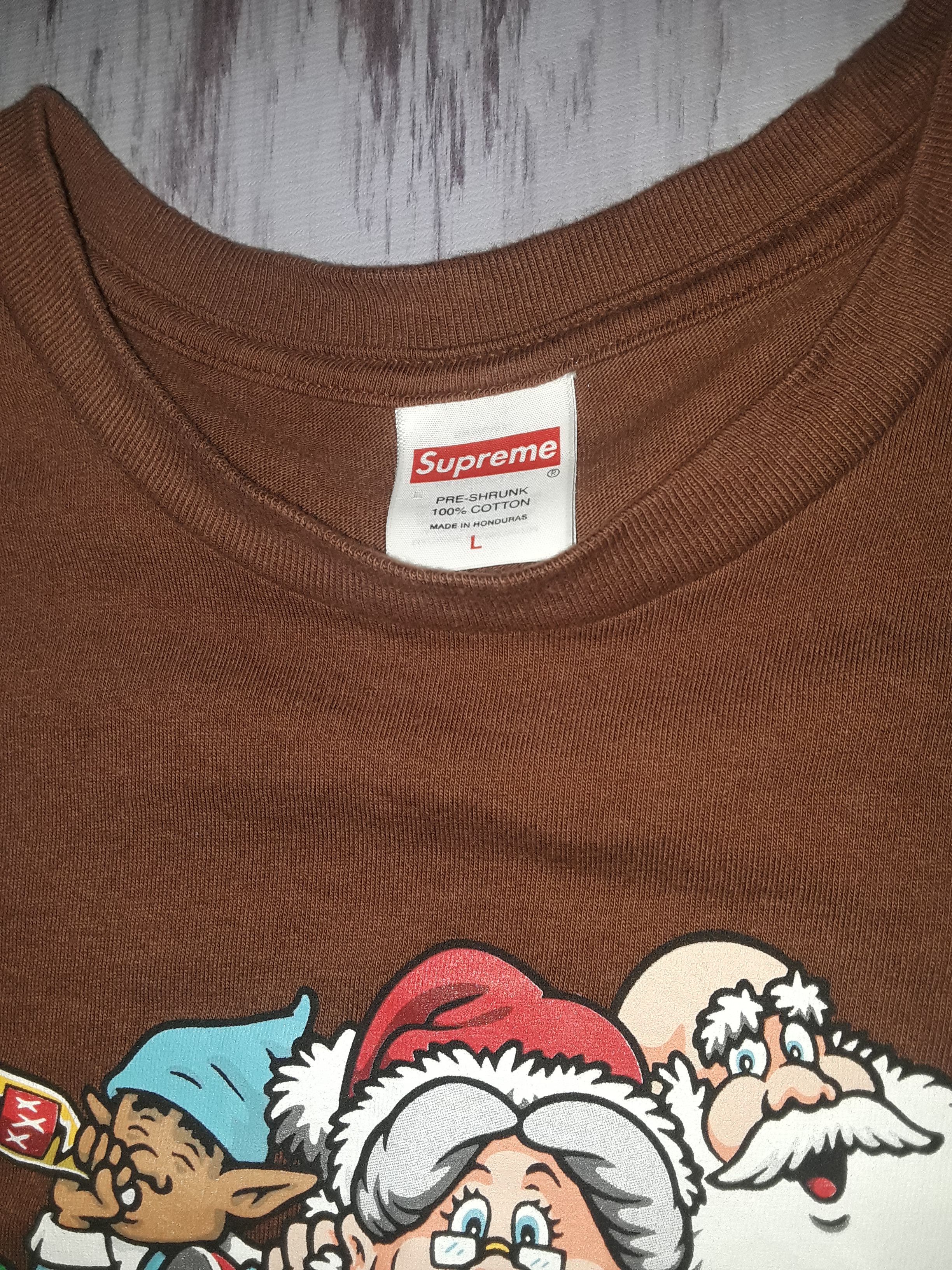 Supreme Supreme Men's Brown T-shirt Size US L / EU 52-54 / 3 - 3 Thumbnail