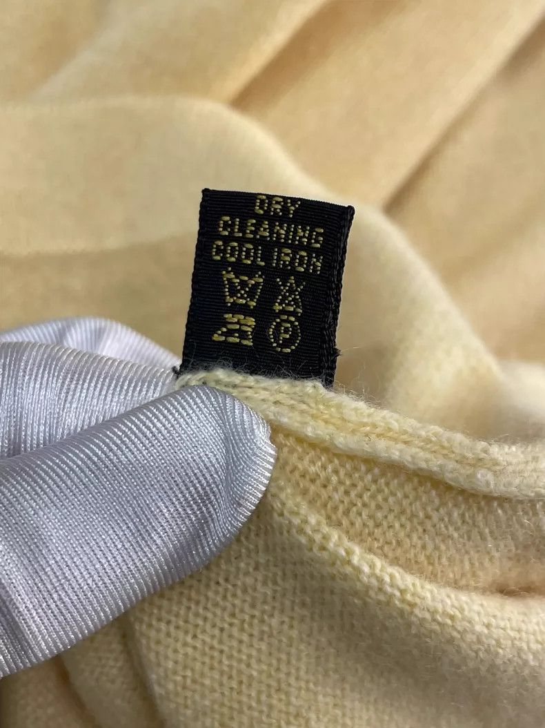 Loro Piana LORO PIANA Goose yellow cashmere vest Size XL / US 12-14 / IT 48-50 - 4 Thumbnail