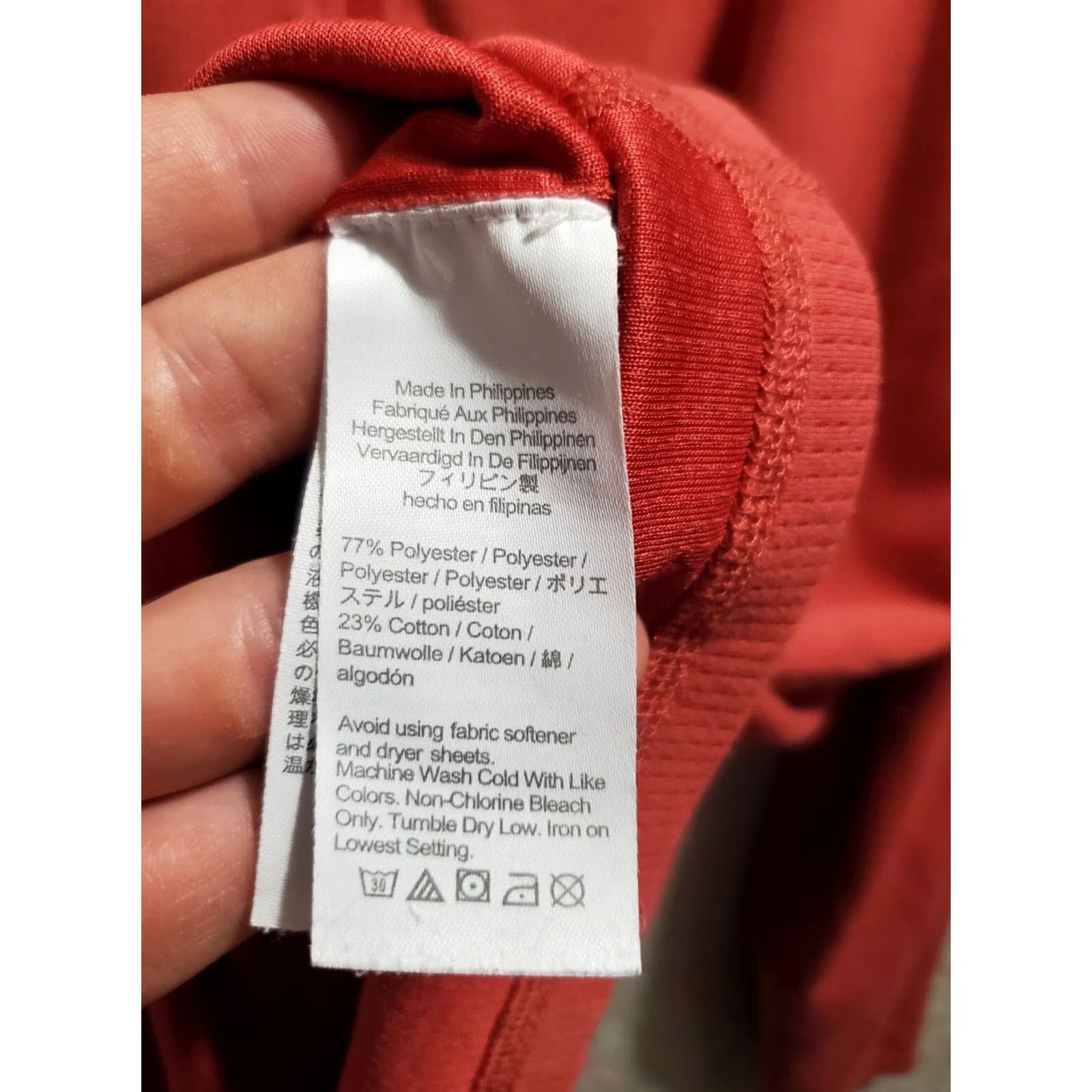J.Crew J.CREW Performance Shirt 1/4 Zip Pullover Long Sleeve Red Men Size XL Size US XL / EU 56 / 4 - 6 Thumbnail