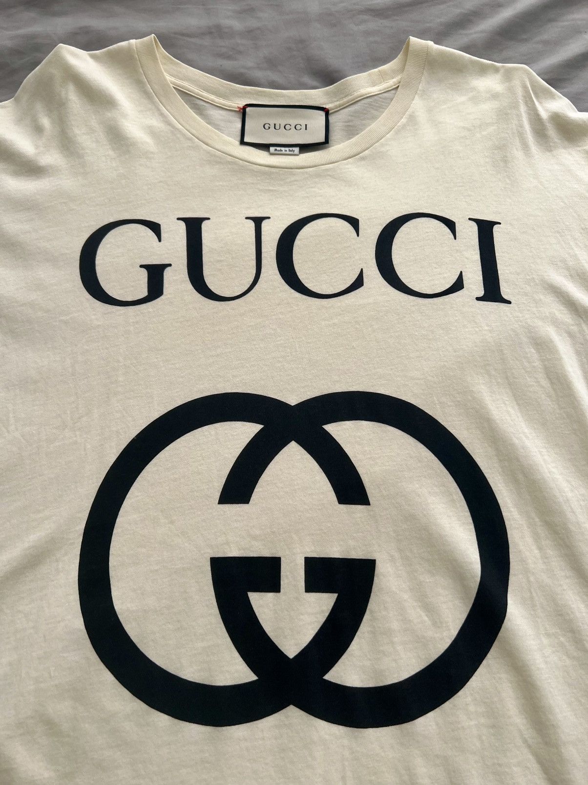 Gucci Authentic Gucci Oversized Cotton T- Shirt Pre-owned Small Size S / US 4 / IT 40 - 2 Thumbnail