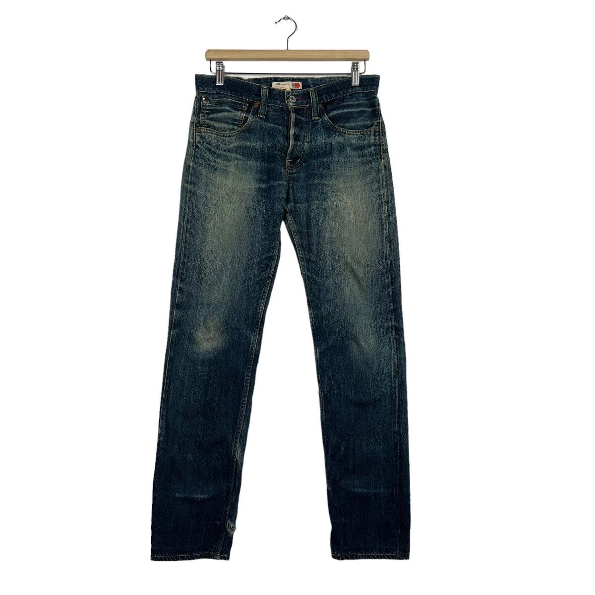 Japanese Brand 🔥 VIOLET LABEL EARTH REDLINE BROKEN DENIM Size US 30 / EU 46 - 2 Thumbnail