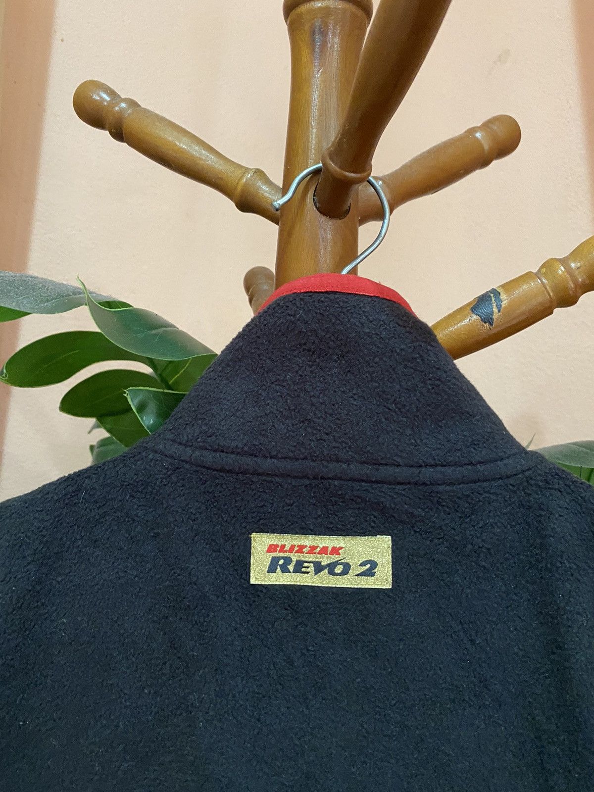 Vintage Bridgestone Fleece Vest – Vintage Black Sleeveless Jacket Size US L / EU 52-54 / 3 - 6 Thumbnail