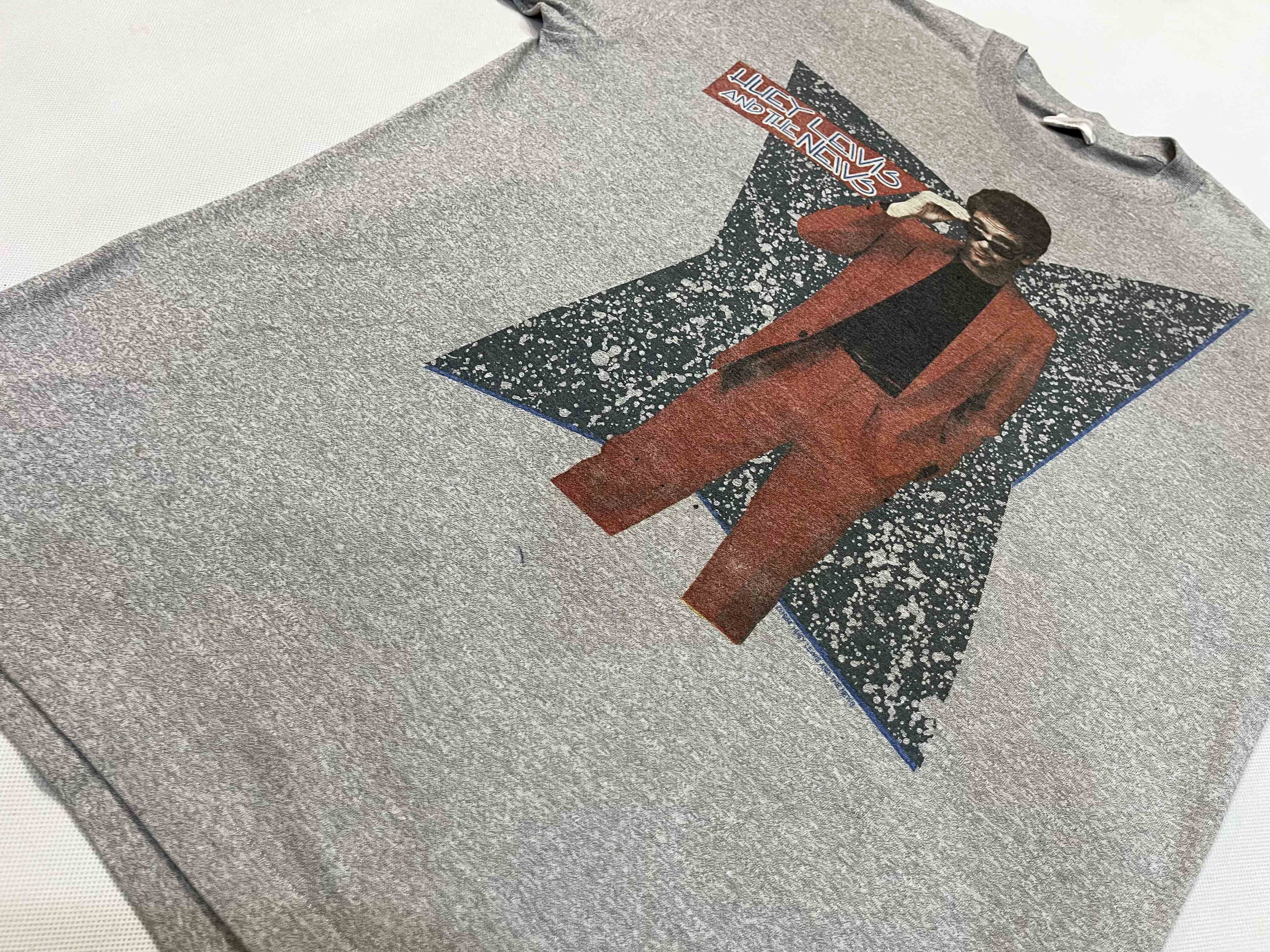 Signal Sport × Vintage Vintage Huey Lewis & News The Heart of Rock & Roll T-Shirt Size US XL / EU 56 / 4 - 9 Thumbnail
