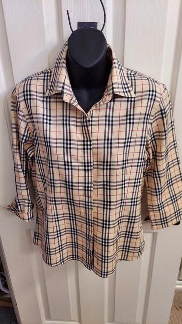 Burberry × Vintage Burberry Women Checked 3/4 Size M / US 6-8 / IT 42-44 - 9 Thumbnail
