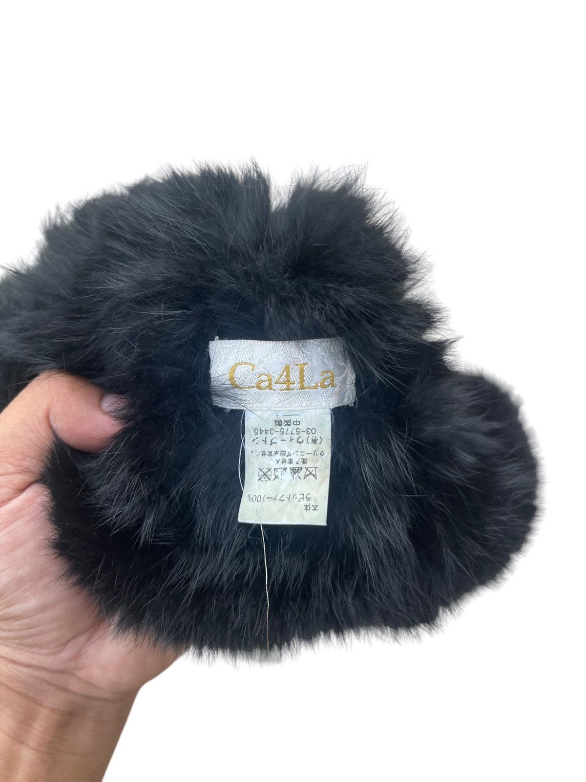 CA4LA × Vintage Vintage Ca4La Body Rabbit Fur Hair Size ONE SIZE - 5 Thumbnail