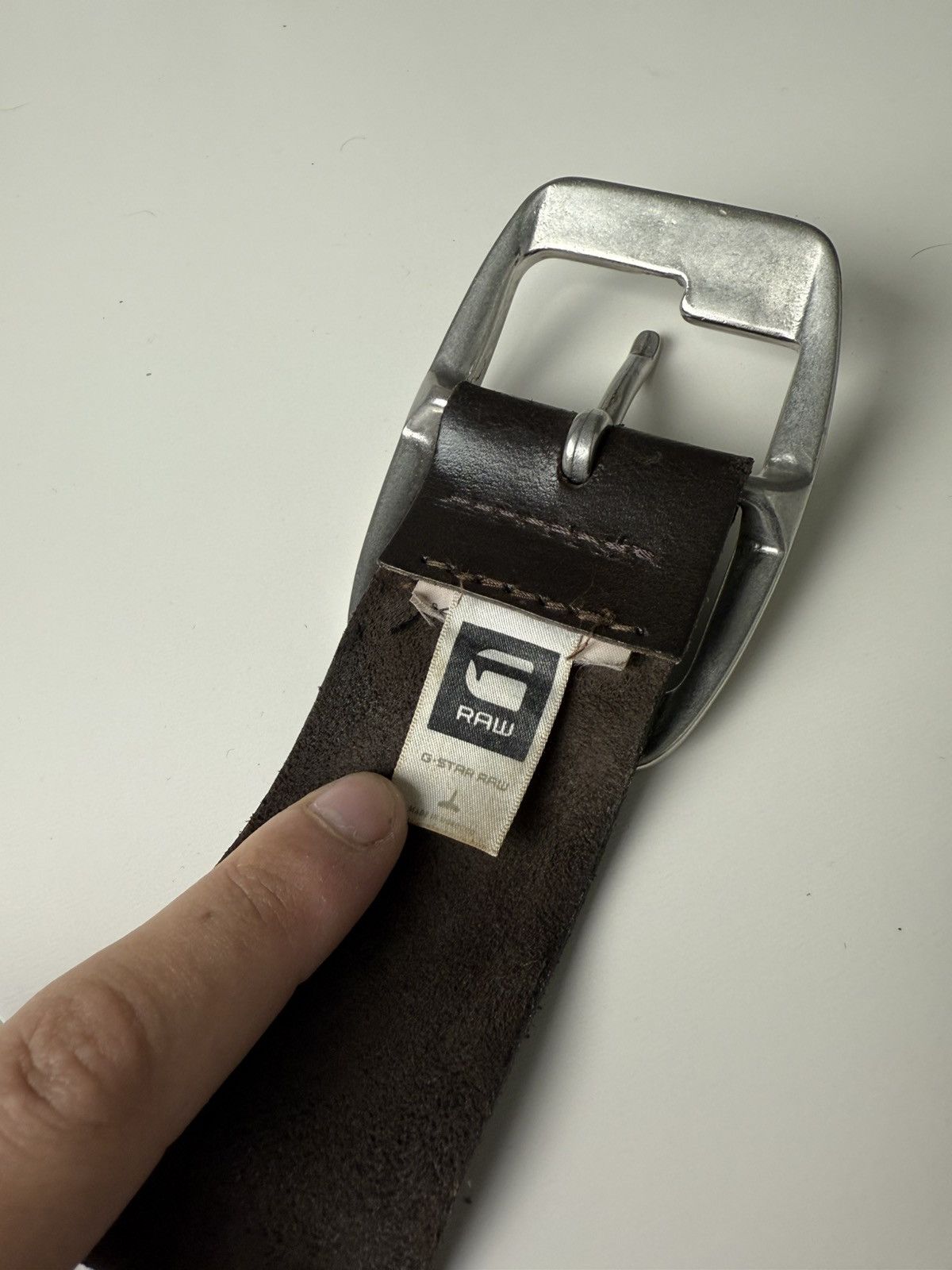 G-Star Vintage G-Star Raw Belt Y2K Avant Garde Size ONE SIZE - 8 Thumbnail