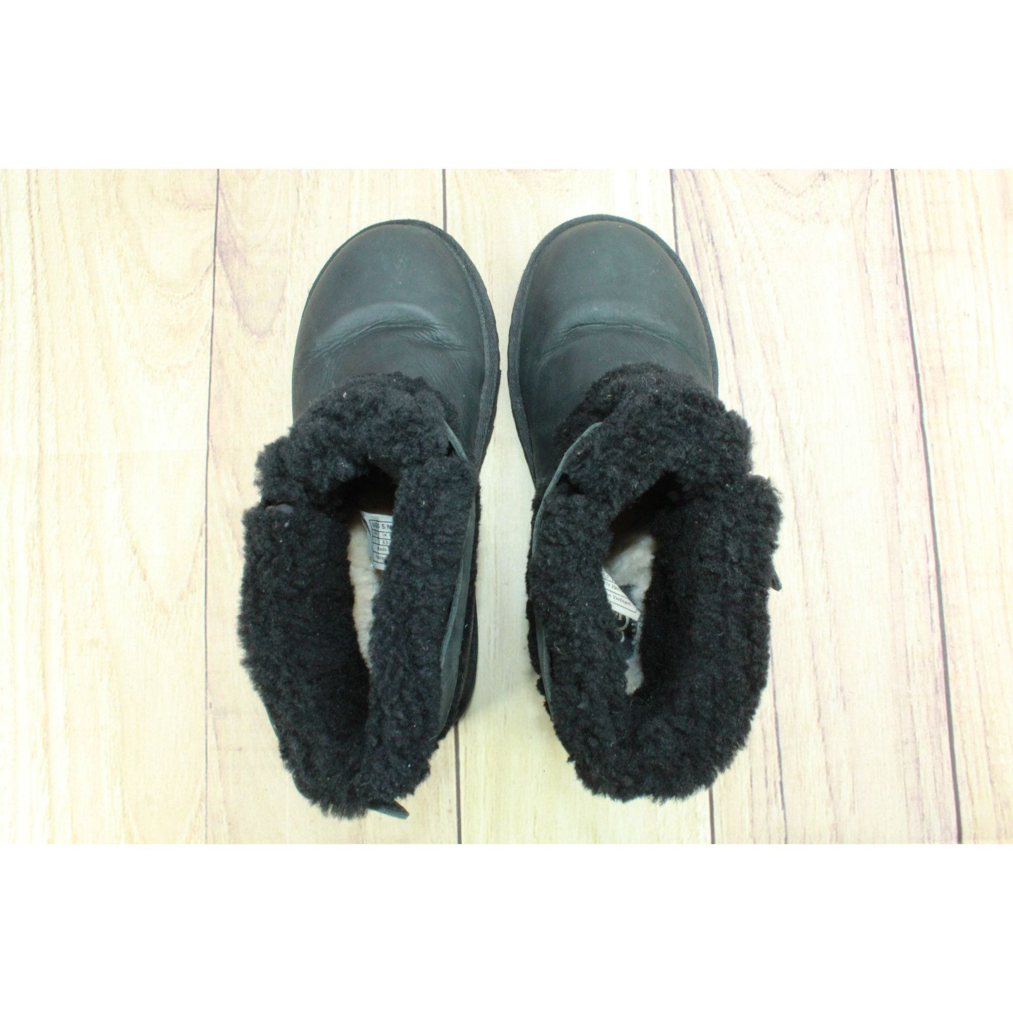 Ugg UGG Australia Jocelin Leather Shearling Lined Winter Boots Size US 7 / IT 37 - 7 Thumbnail