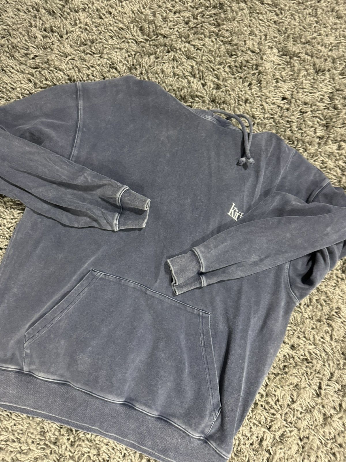 Kith navy blue washed Kith Sweatshirt Size US S / EU 44-46 / 1 - 8 Thumbnail