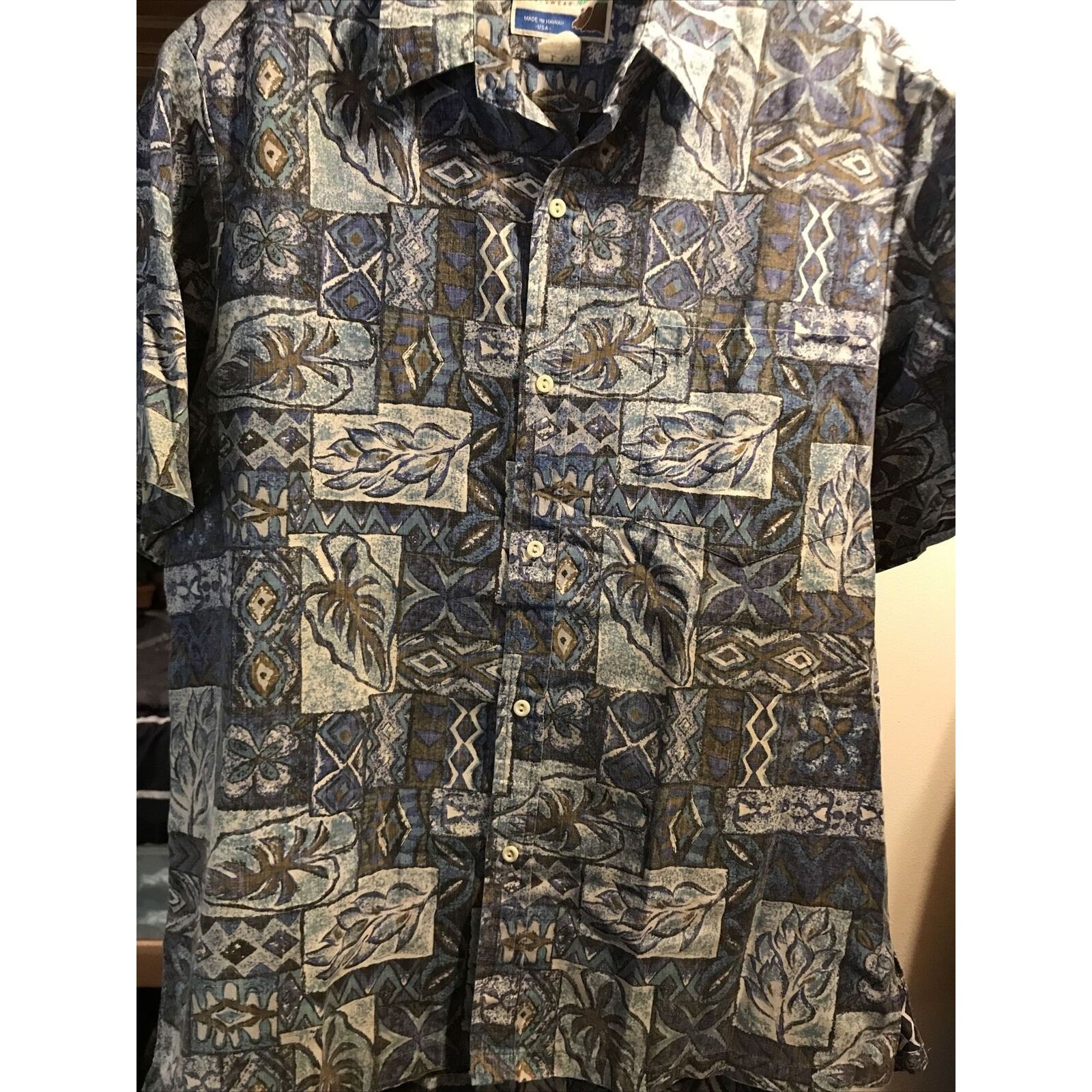 Other Makapuu Sportswear Men’s L Blue Cotton Blend Hawaiian Shirt Size US L / EU 52-54 / 3 - 10 Thumbnail