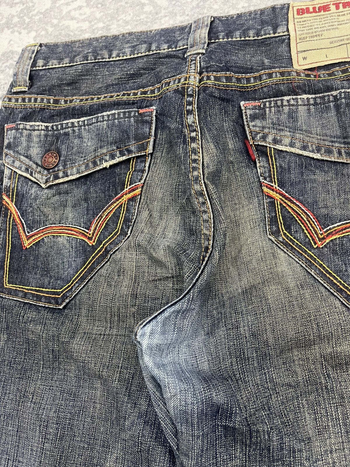 Edwin Flare Jeans Edwin 503 Blue Trip Boot Cut Low Rise Denim Size US 34 / EU 50 - 22 Thumbnail