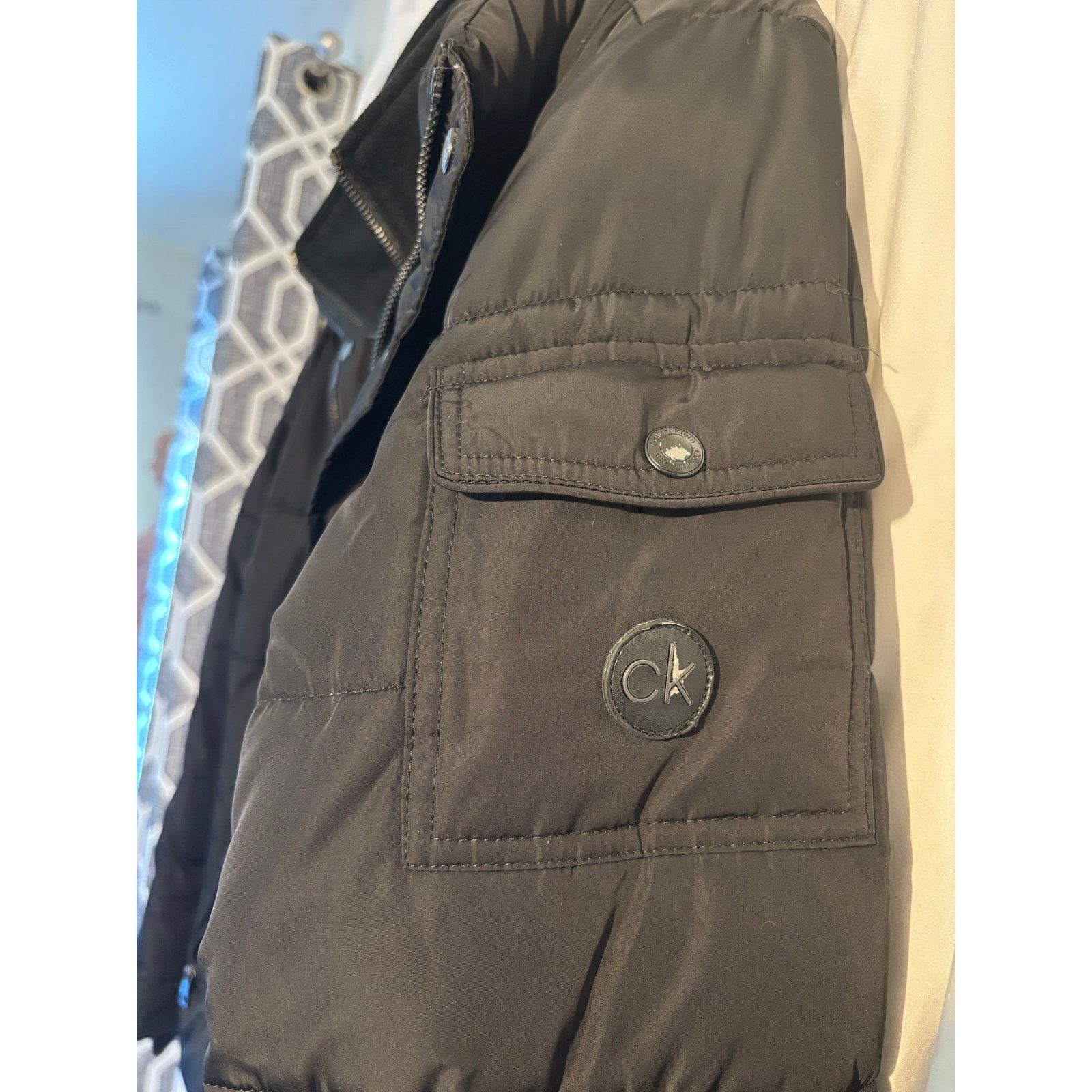 Calvin Klein Calvin Klein Black Puffer Jacket Size Medium Size US M / EU 48-50 / 2 - 5 Thumbnail