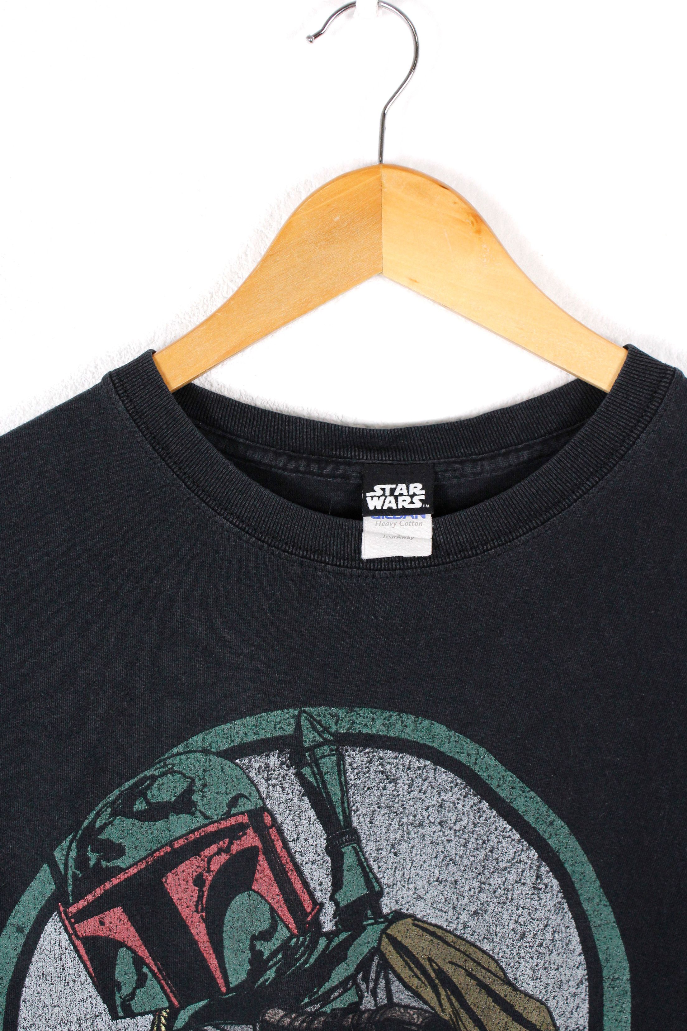 Star Wars × Vintage Vintage Star Wars Boba Fett Tee Graphic T-shirt Y2K Size US L / EU 52-54 / 3 - 2 Thumbnail