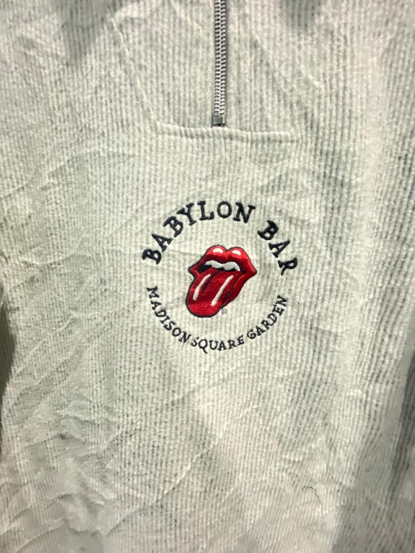 Babylon × The Rolling Stones × Vintage Vintage Rolling Stone x Babylon Bar Long Sleeve Shirt Size US L / EU 52-54 / 3 - 4 Thumbnail