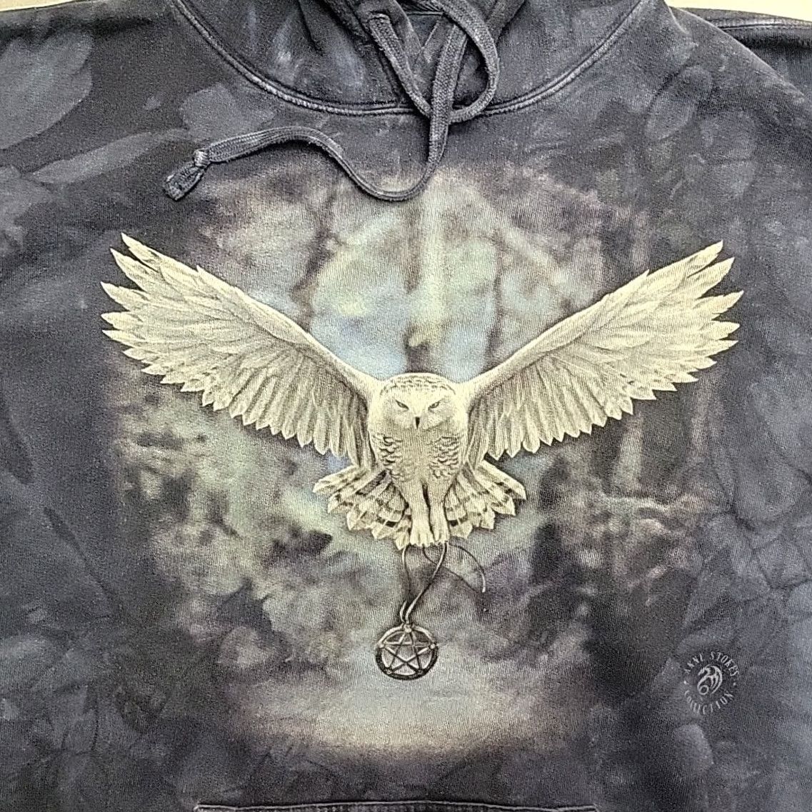 The Mountain VINTAGE The Mountain Hoodie Mens XXL Blue Fleece Snowy Owl Nature Outdoor Tie Dye Gorp Size US XXL / EU 58 / 5 - 2 Thumbnail